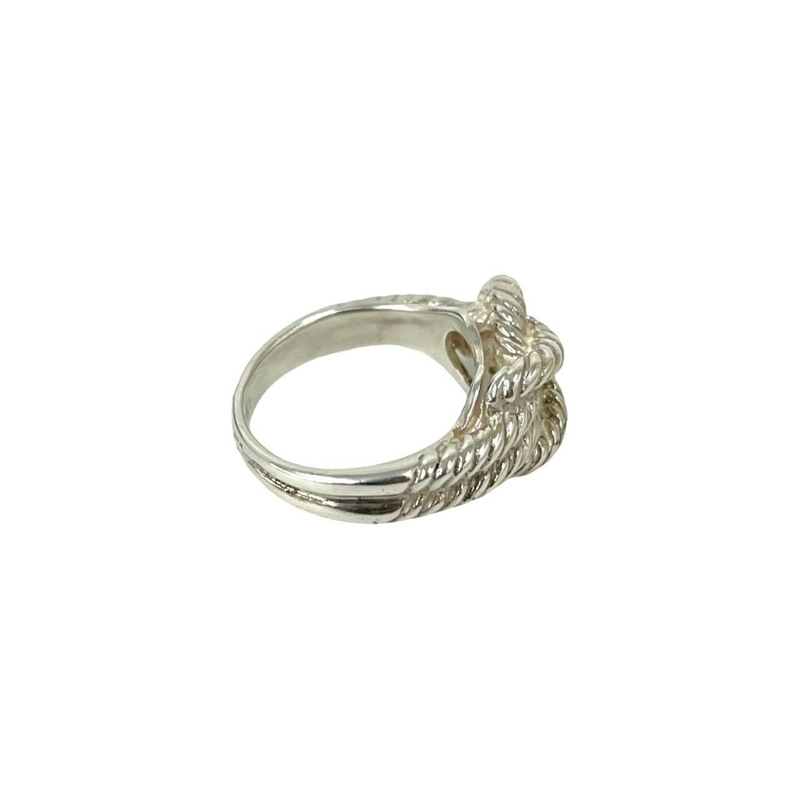 Silver Ring Band Hermes 925 - 5