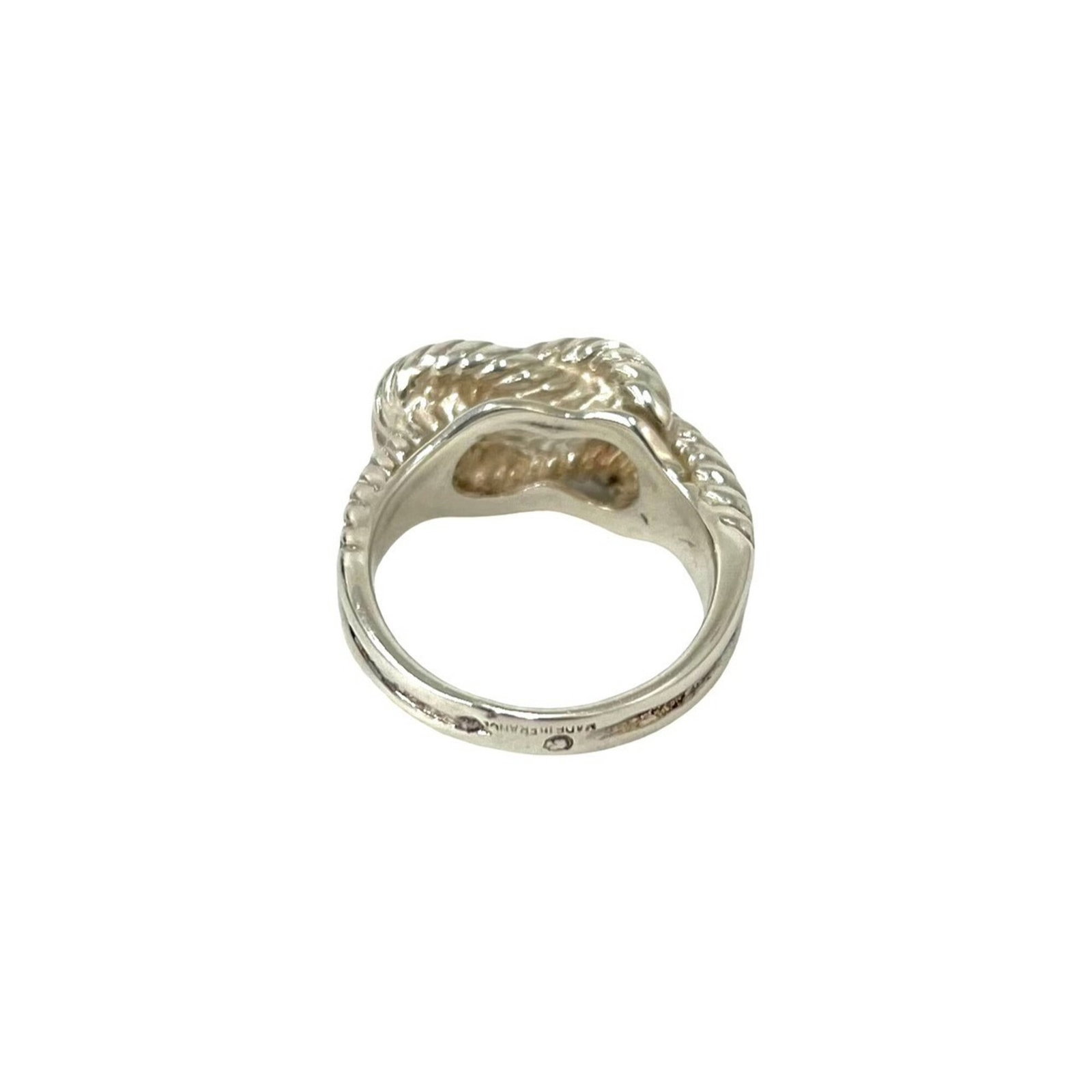 Silver Ring Band Hermes 925 - 6