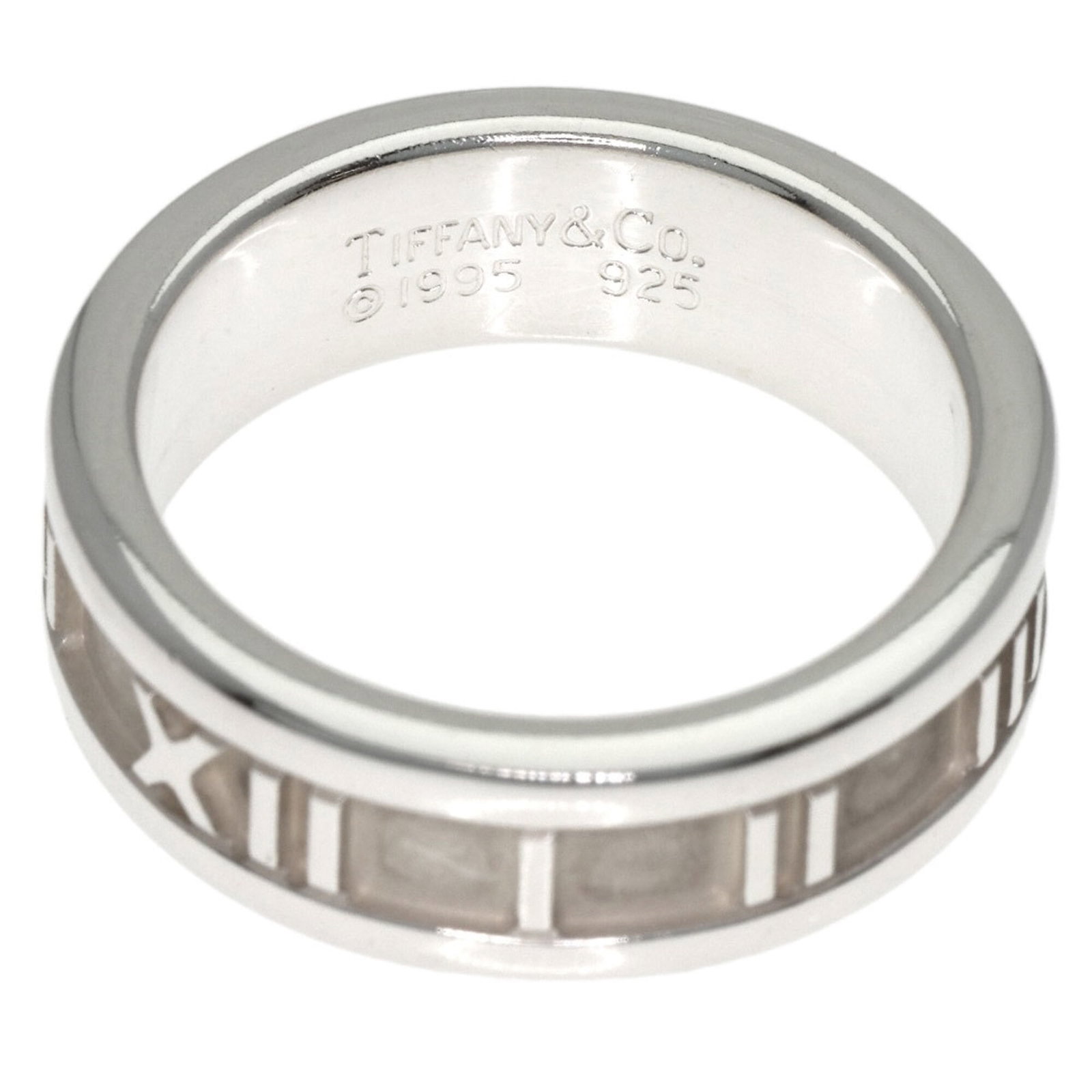 Silver Tiffany Band Ring - 4