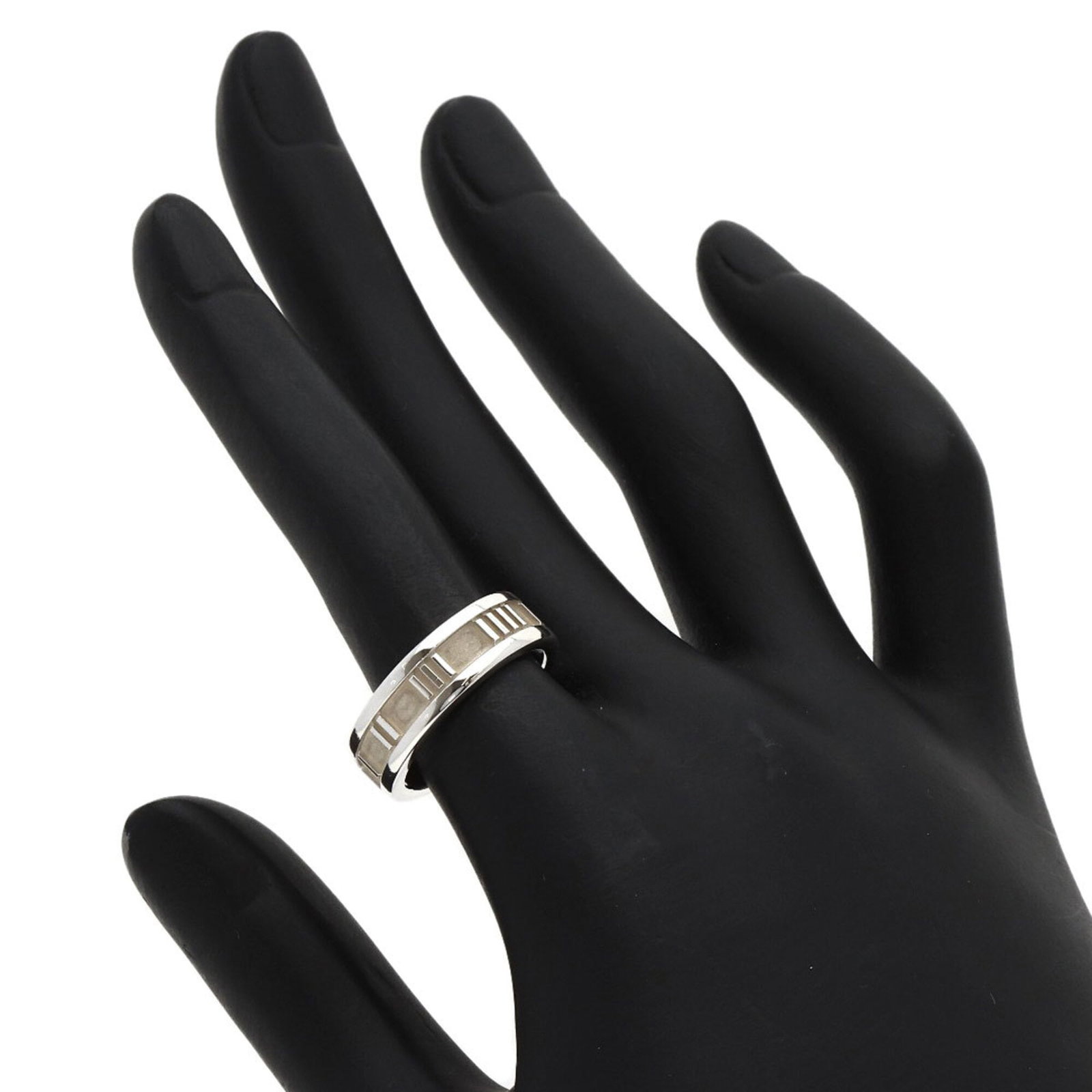 Silver Tiffany Band Ring - 5
