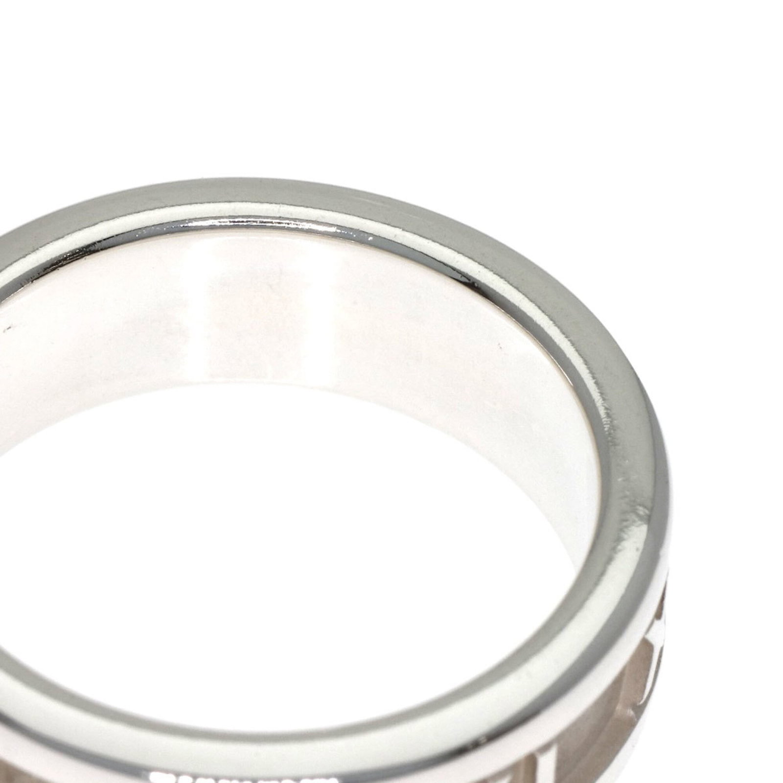 Silver Tiffany Band Ring - 8