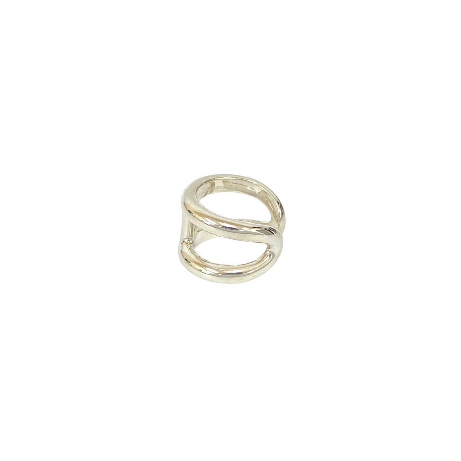 Silver Ring Band Hermes 925 - 4