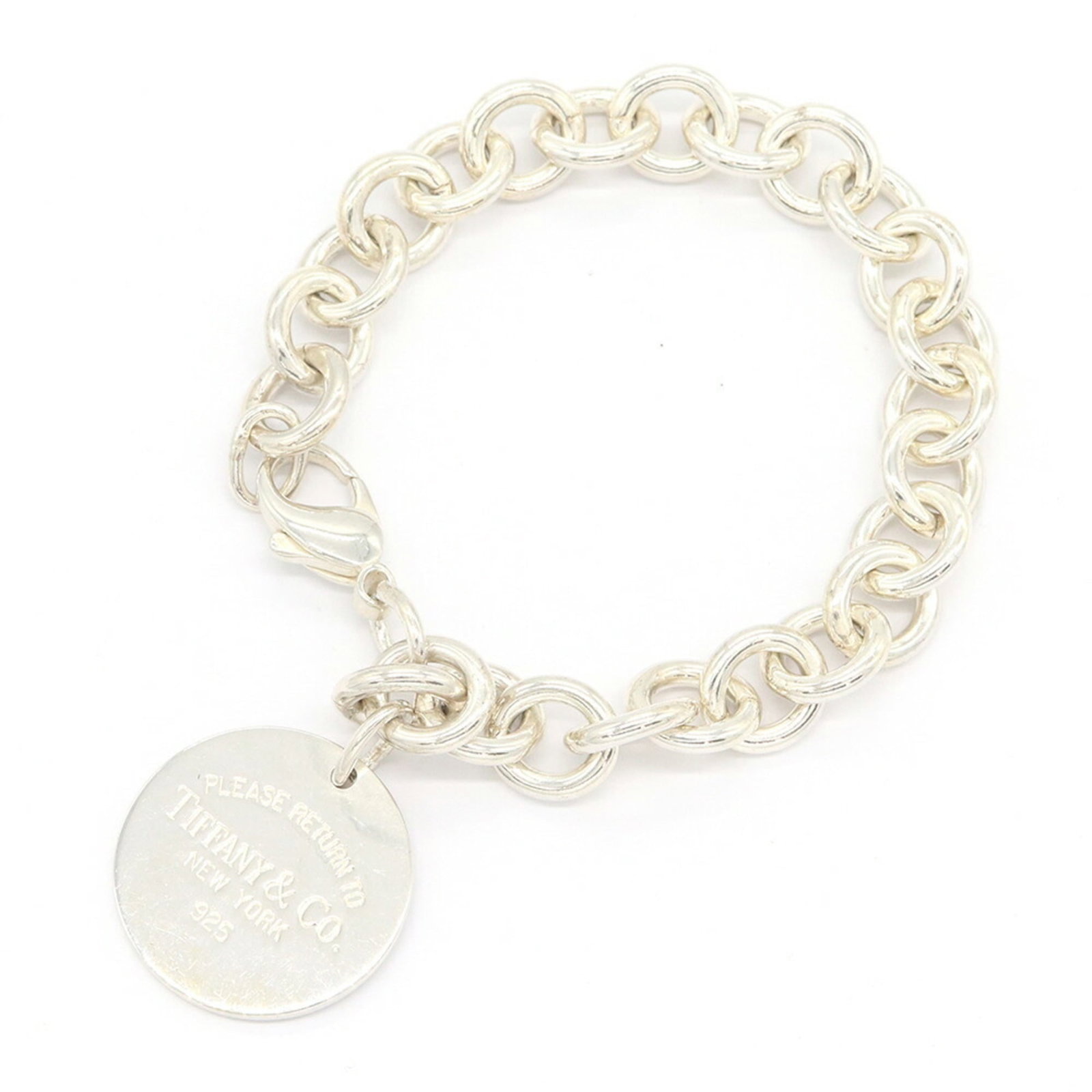 Sterling silver 925 Tiffany charm bracelet (1 of 6)