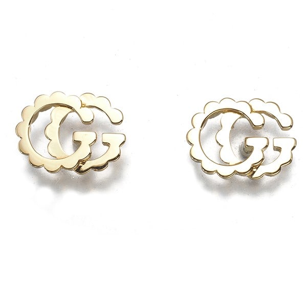 Gucci Earrings Gg Running 18K 750 Yellow Gold: Gucci Earrings Gg Running 18K 750 Yellow Gold 18k yellow gold GG Running earrings, crafted from high-quality 750 gold, add a touch of luxury to any outfit with their understated elegance. The stud