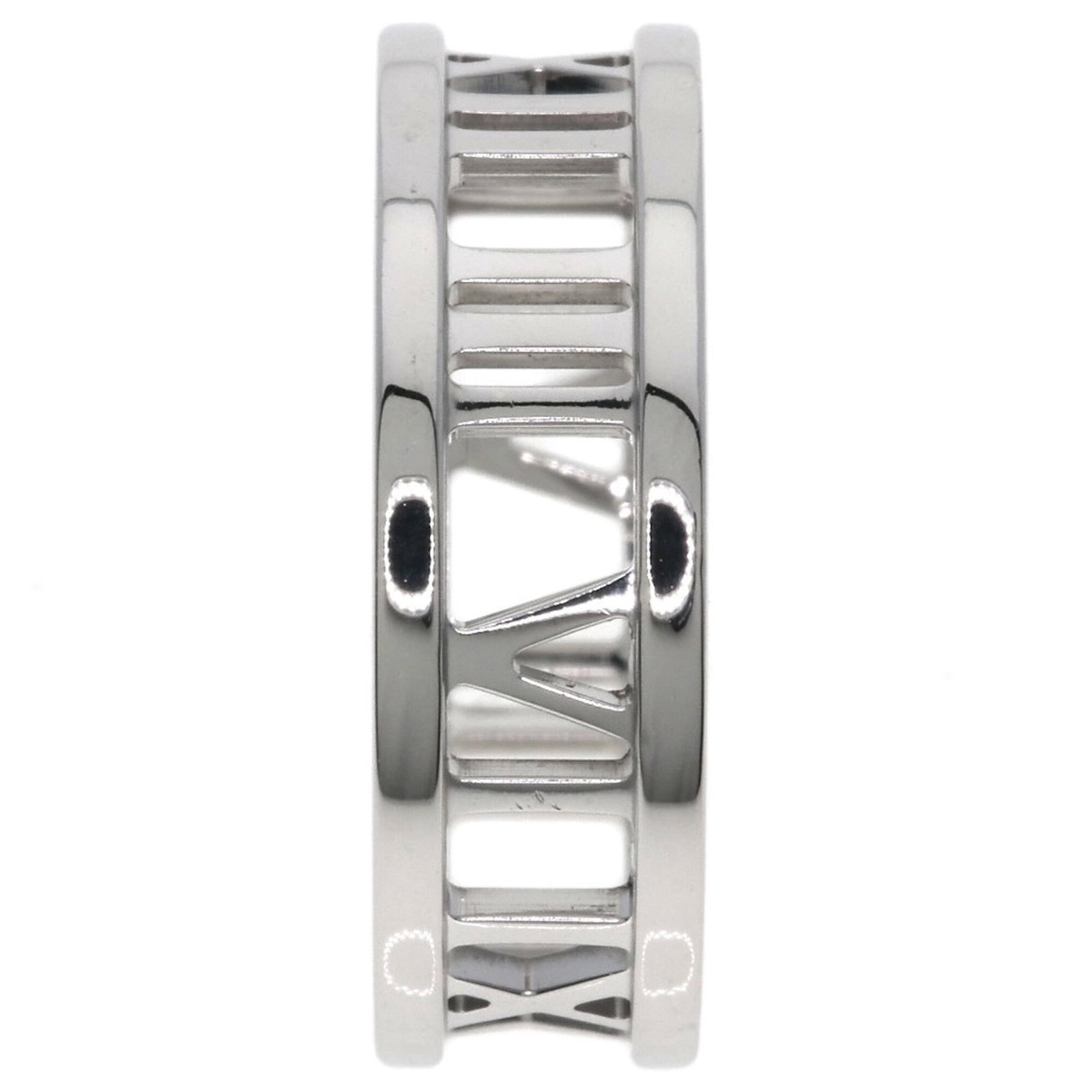 White Gold Ring Band Tiffany - 3