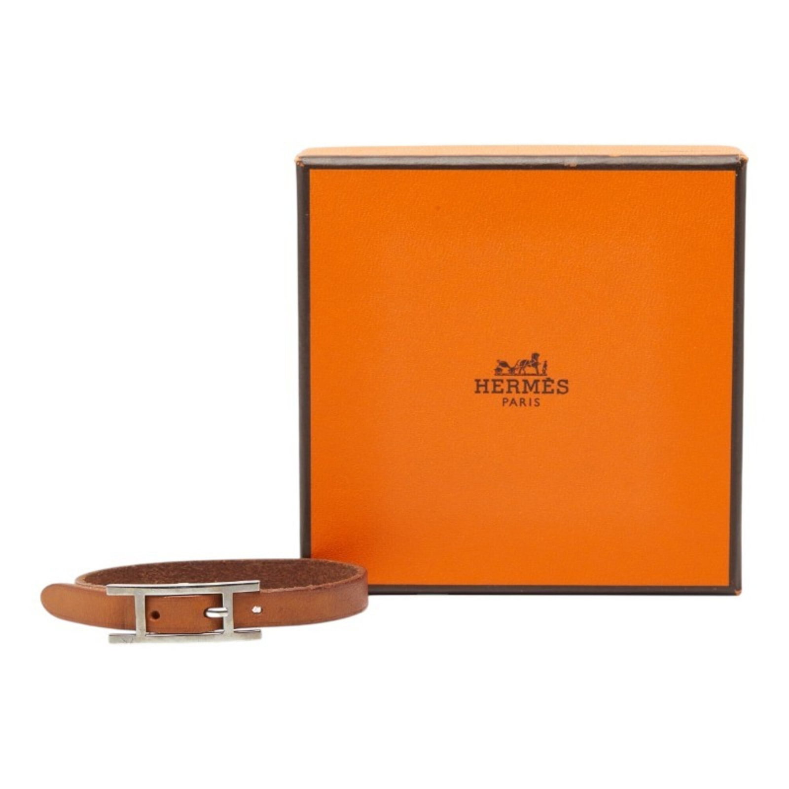 Hermes Leather Charm Bracelet - 9