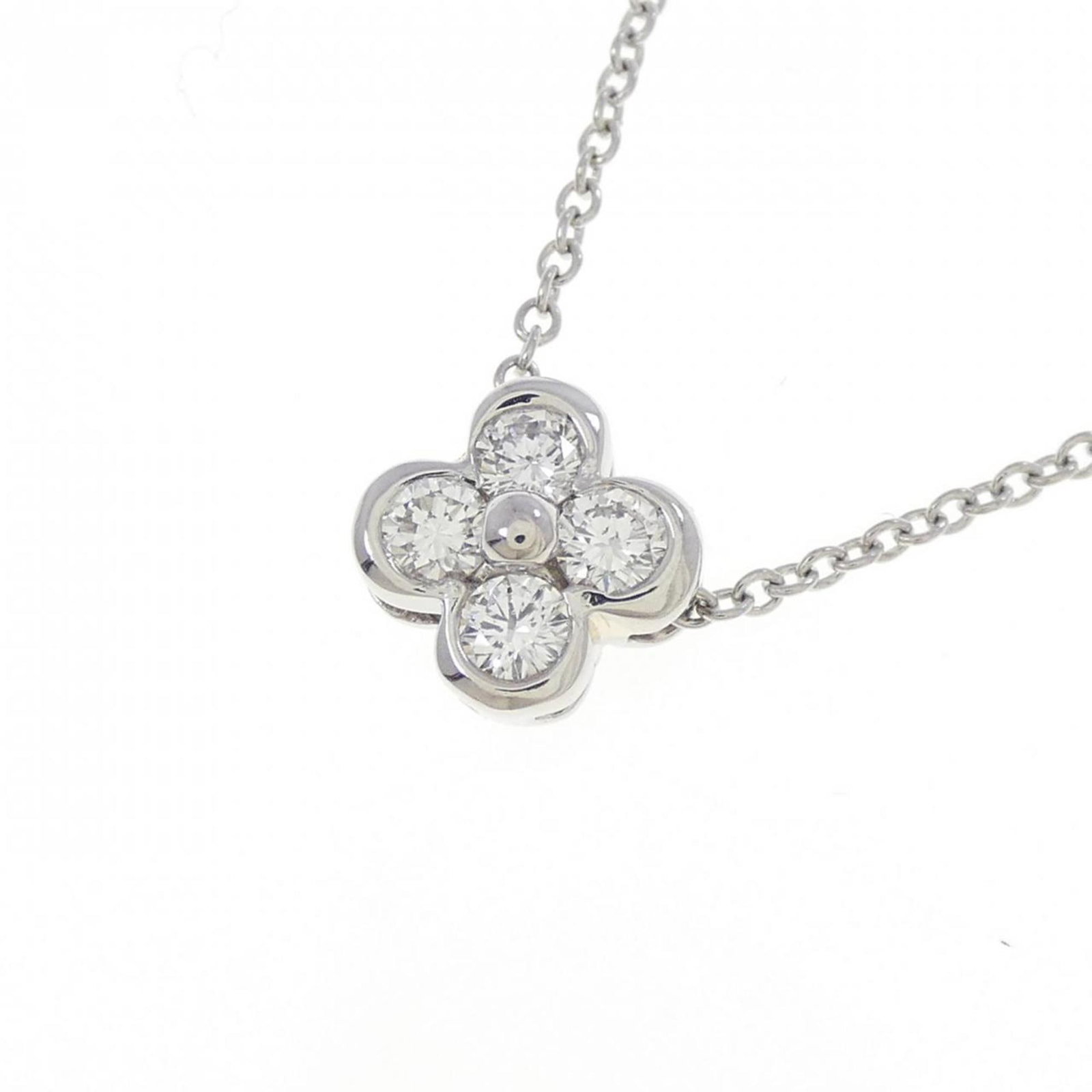 Tiffany 4 Bezel Necklace - 3
