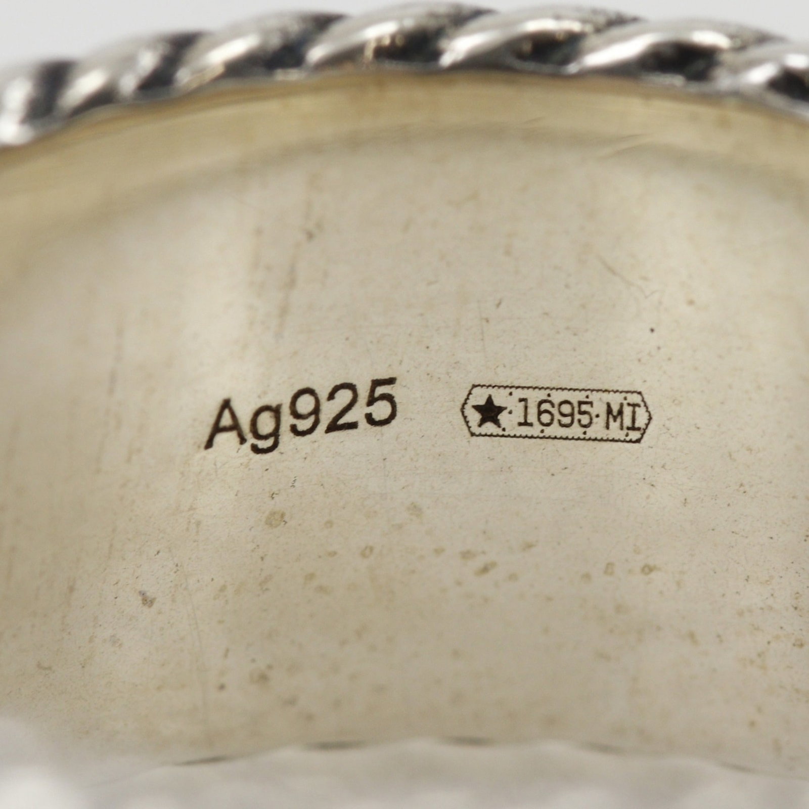 Gucci Band Ring Silver 925 - 8