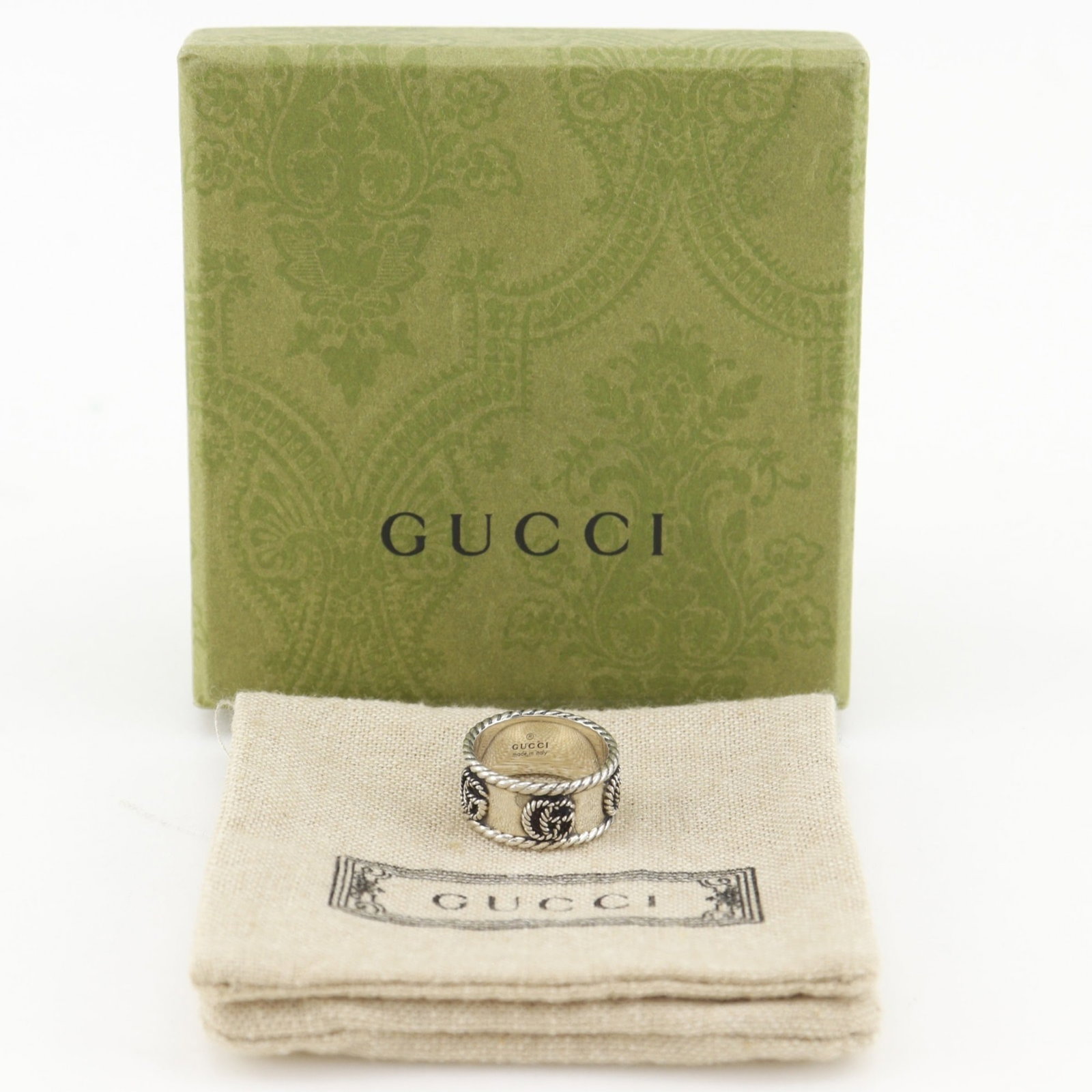 Gucci Band Ring Silver 925 - 9