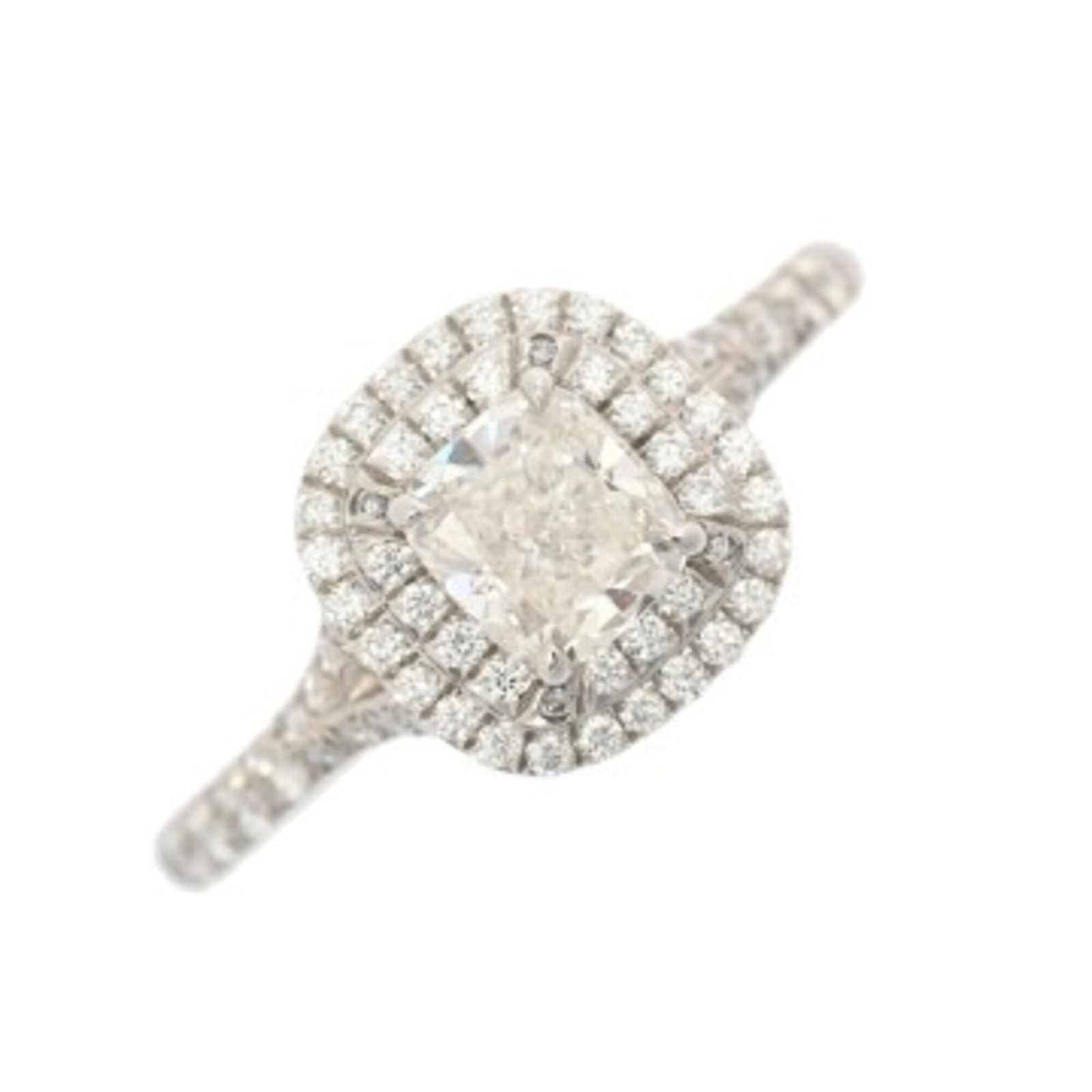Tiffany platinum ring band: Tiffany platinum ring band Platinum ring band from Tiffany, featuring a diamond stone and available in US size 6 and JP size 11. The platinum material provides durability and a sleek finish, while