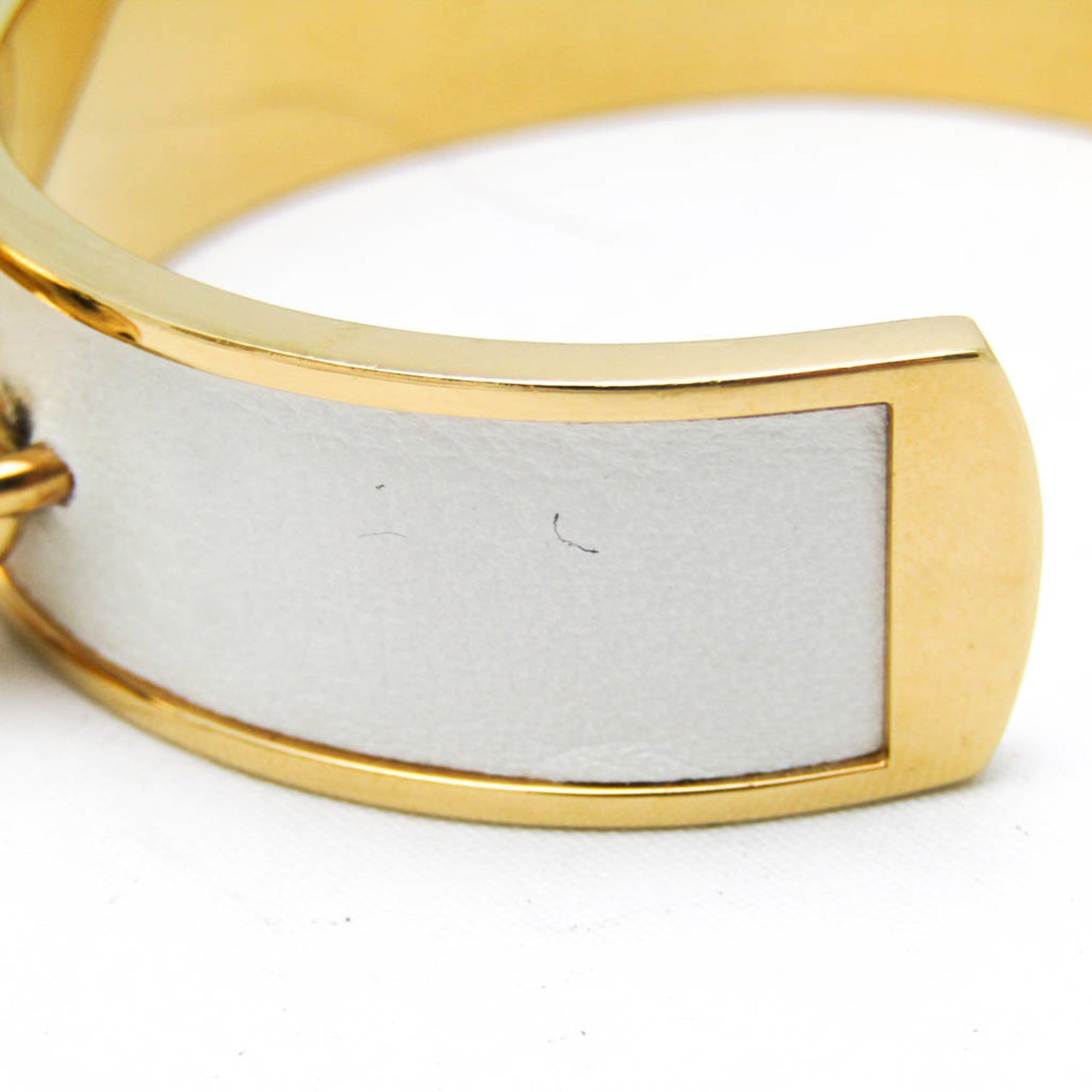 Leather metal bangle hermes - 7