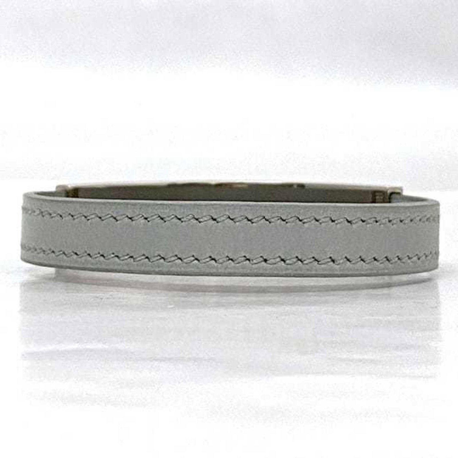 Leather metal bangle hermes - 5