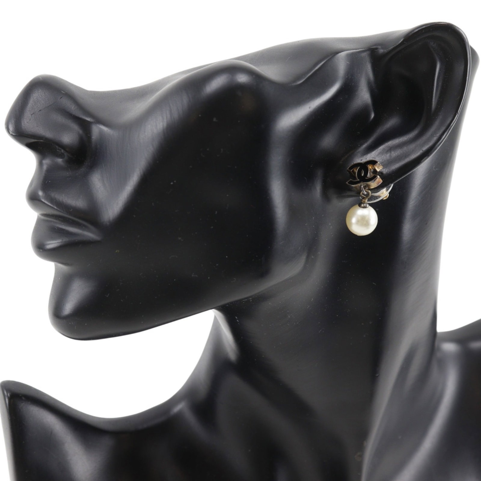 Chanel Stud Earrings Gold Plating - 2