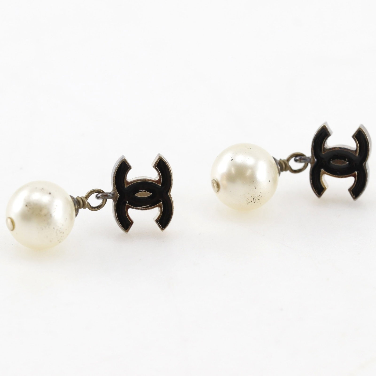 Chanel Stud Earrings Gold Plating - 4