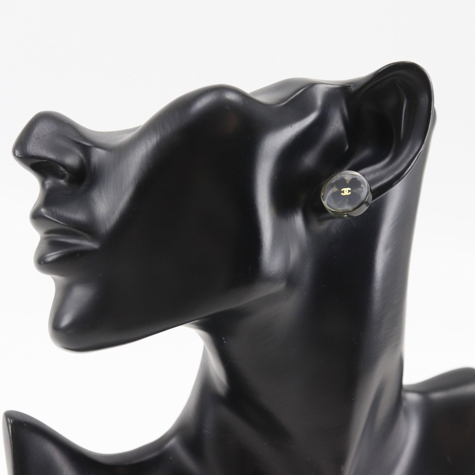 Stud earrings plastic by Chanel - 2