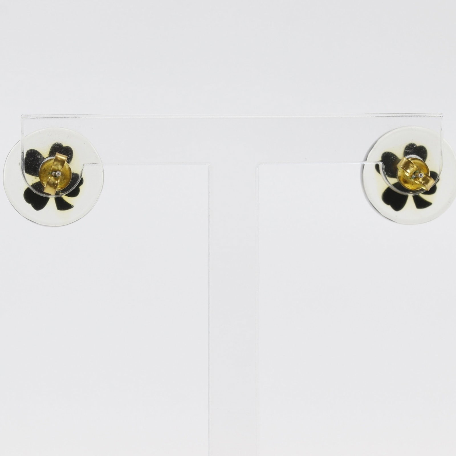 Stud earrings plastic by Chanel - 3