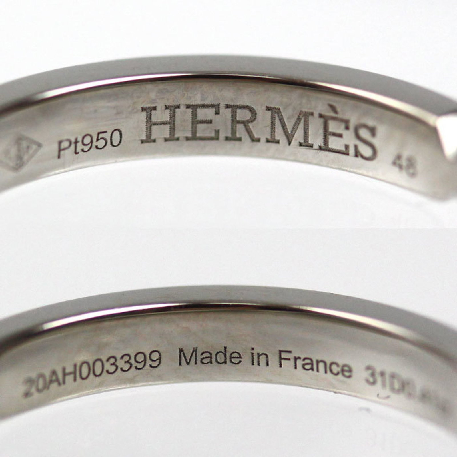Ring Hermes Platinum 950 - 5