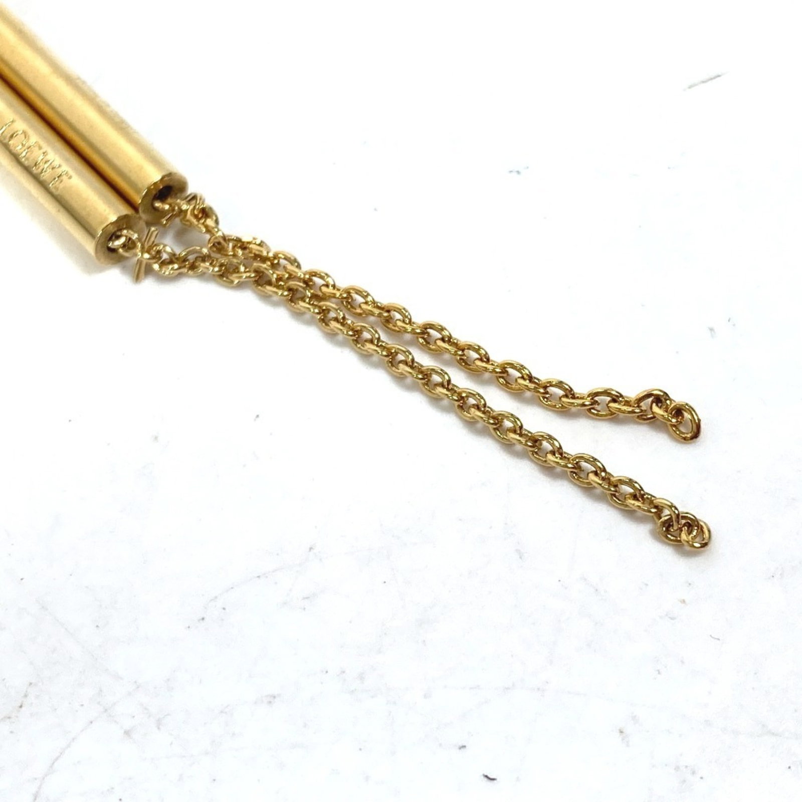 Loewe Drop Earrings Gold Plating - 5