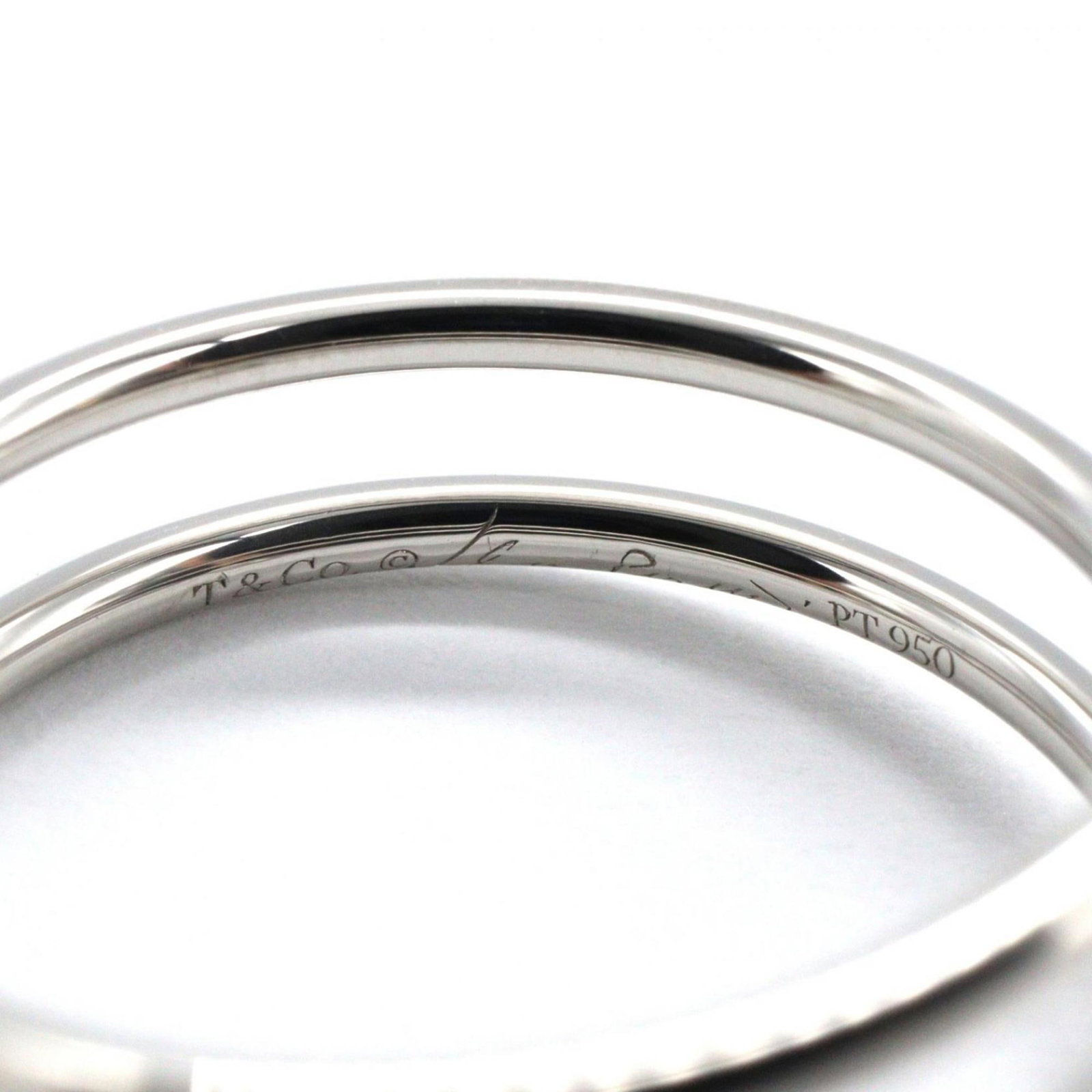 Tiffany platinum ring band - 4