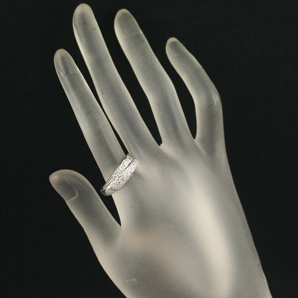 Platinum Paved 0.73ct Diamond Ring - 4