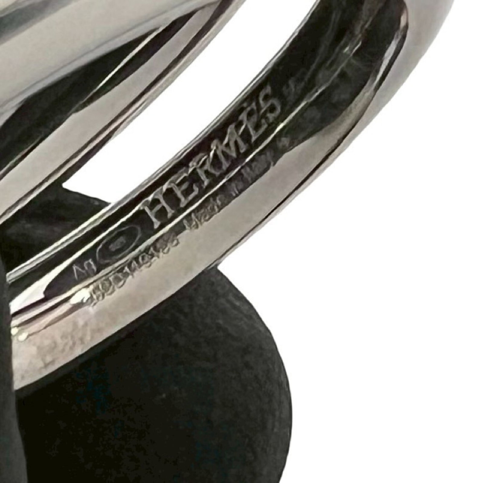 Silver Ring Band Hermes 925 - 3