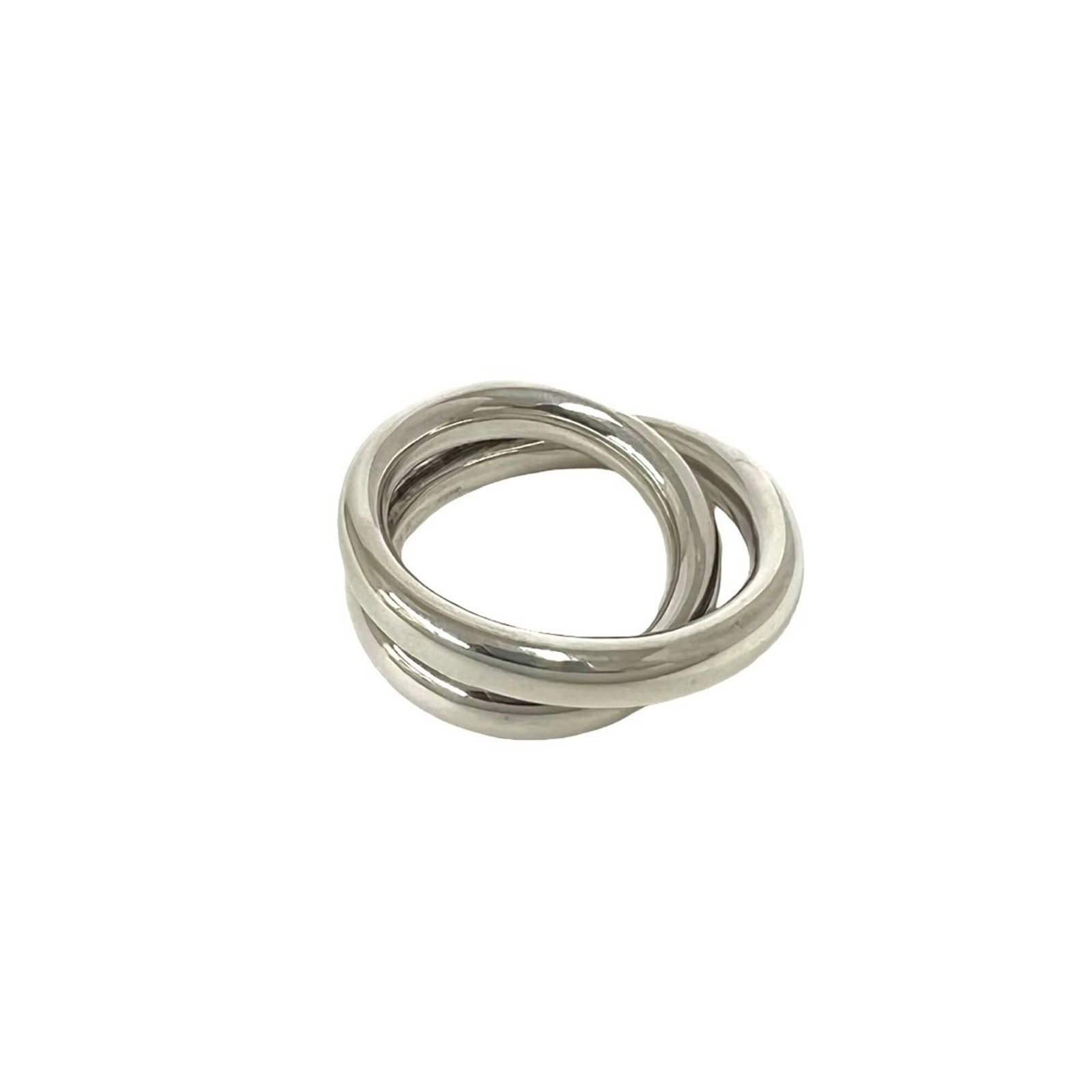 Silver Ring Band Hermes 925 - 4