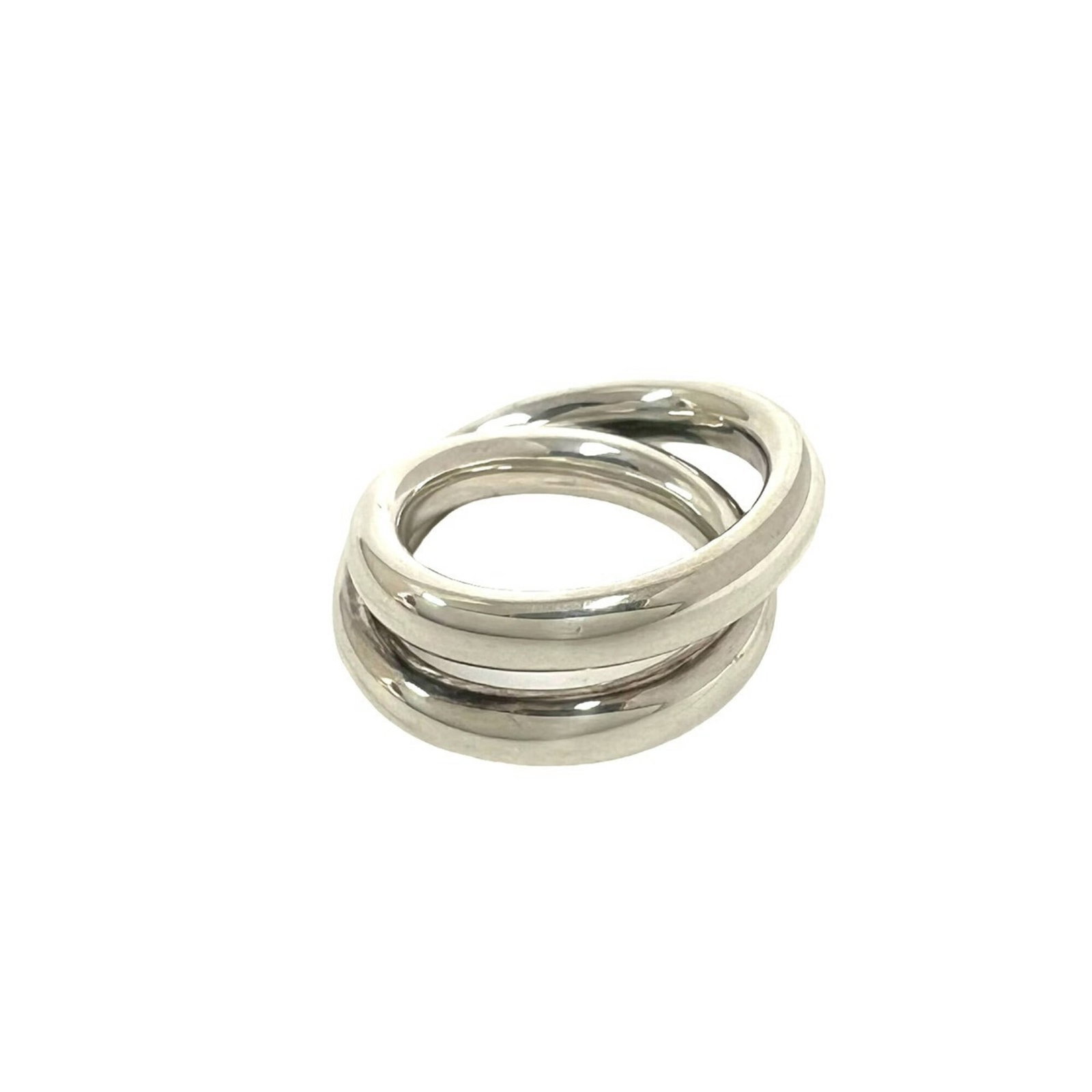 Silver Ring Band Hermes 925 - 5