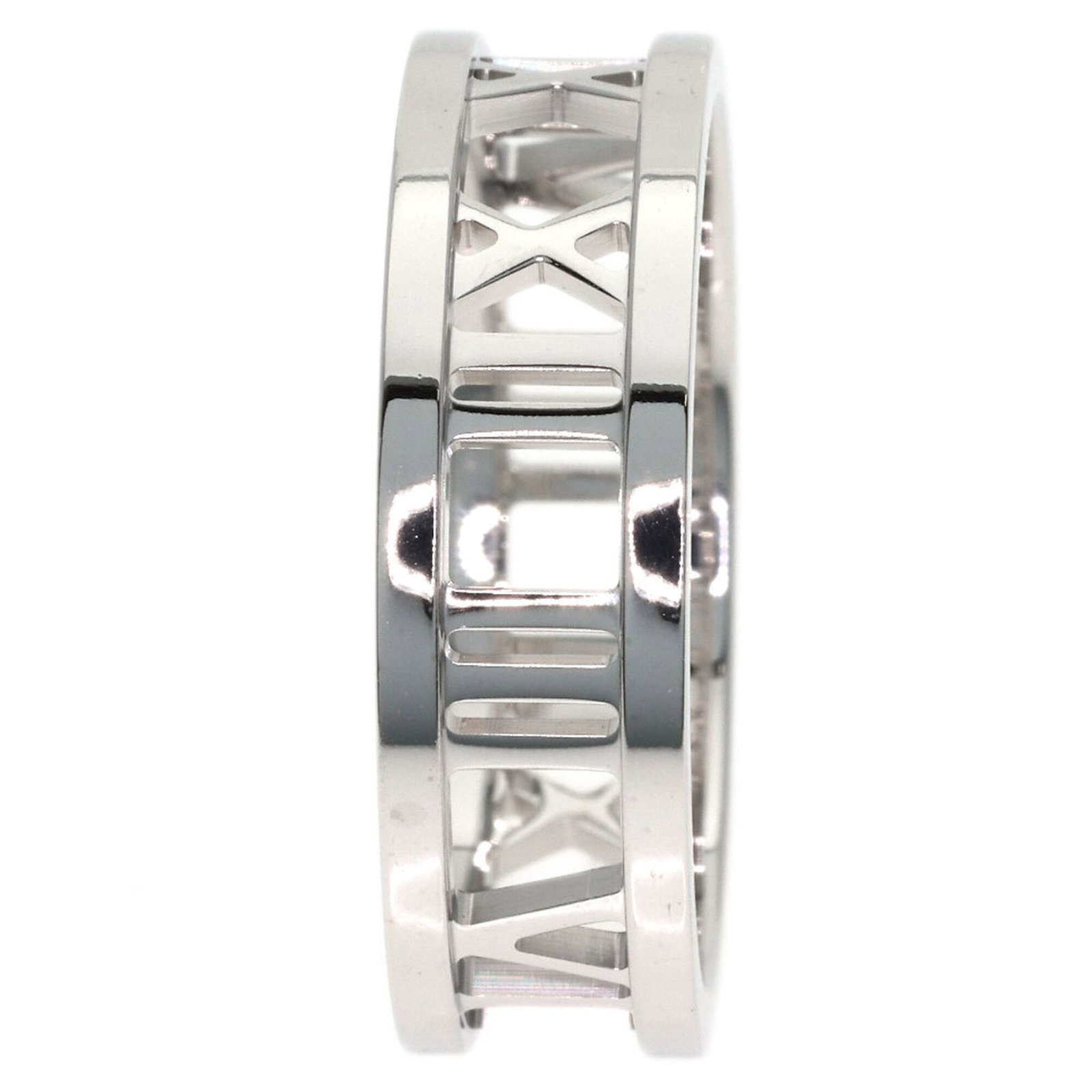 White Gold Ring Band Tiffany - 3