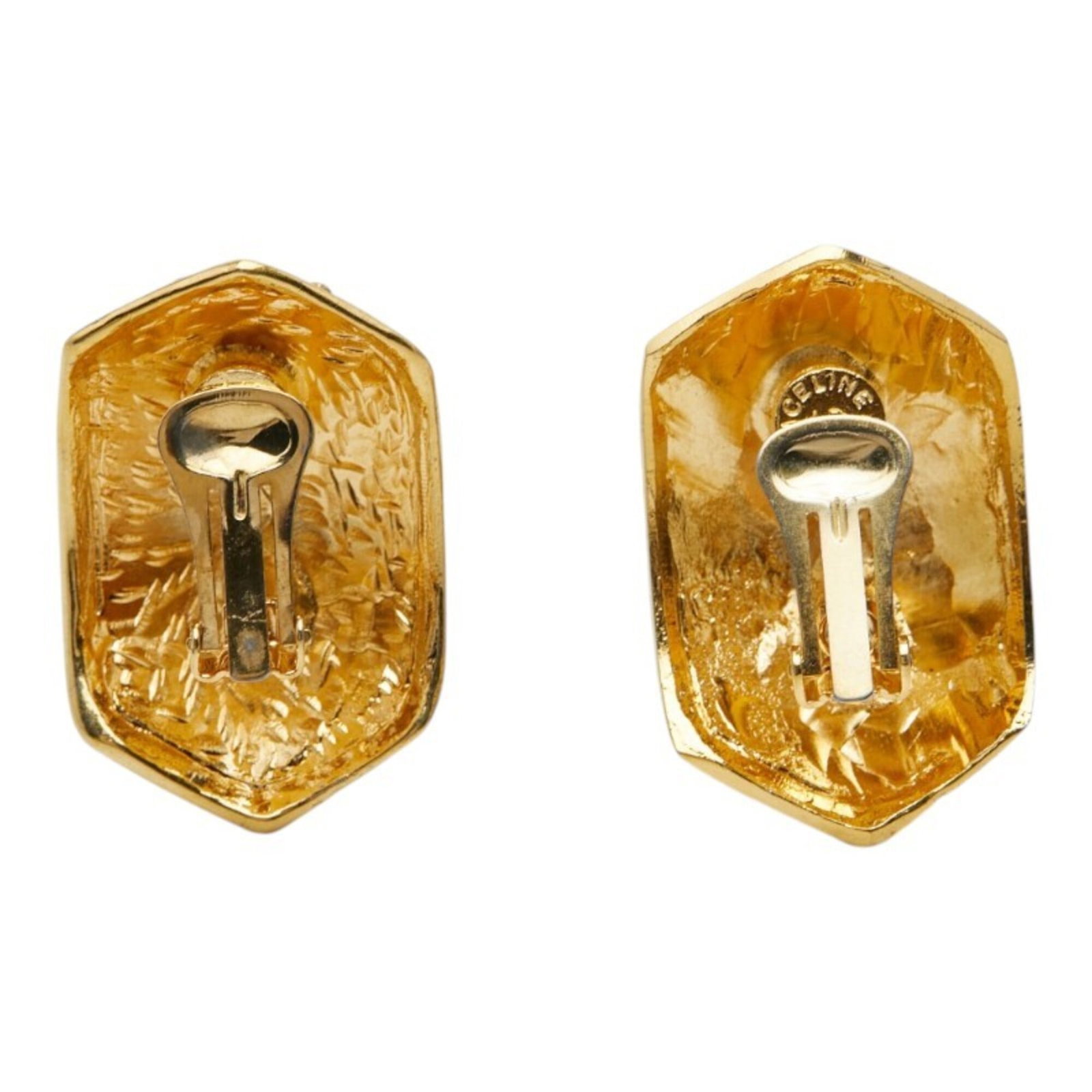 Clip earrings rhinestone - 3