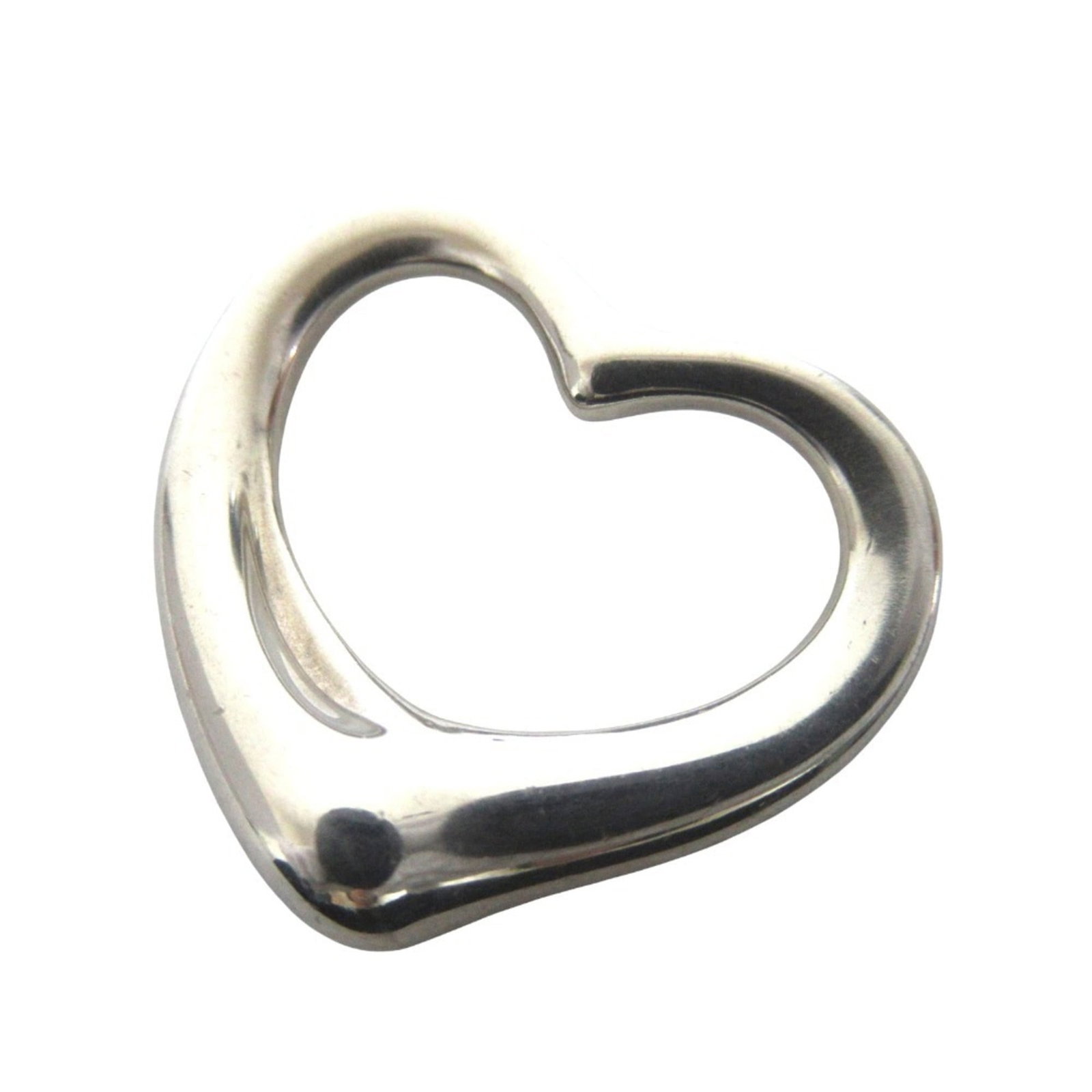 Women's sterling silver open heart pendant top by Elsa Peretti for Tiffany & Co.: Women's sterling silver open heart pendant top by Elsa Peretti for Tiffany & Co. Item Specifics: Brand: Tiffany Necklace Type: Pendant Pendant Type: Pendant Gender: Women Material (Pendant): Silver 92