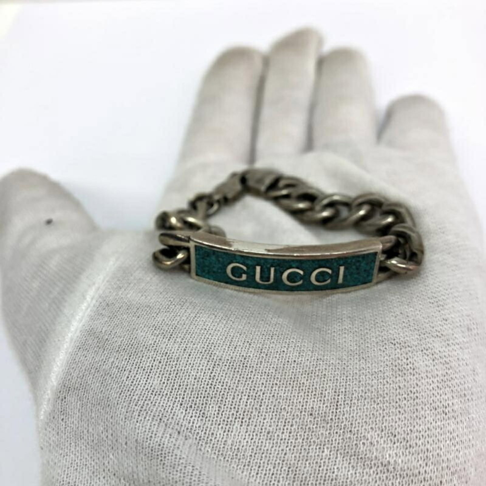 Silver Charm Gucci Bracelet - 2