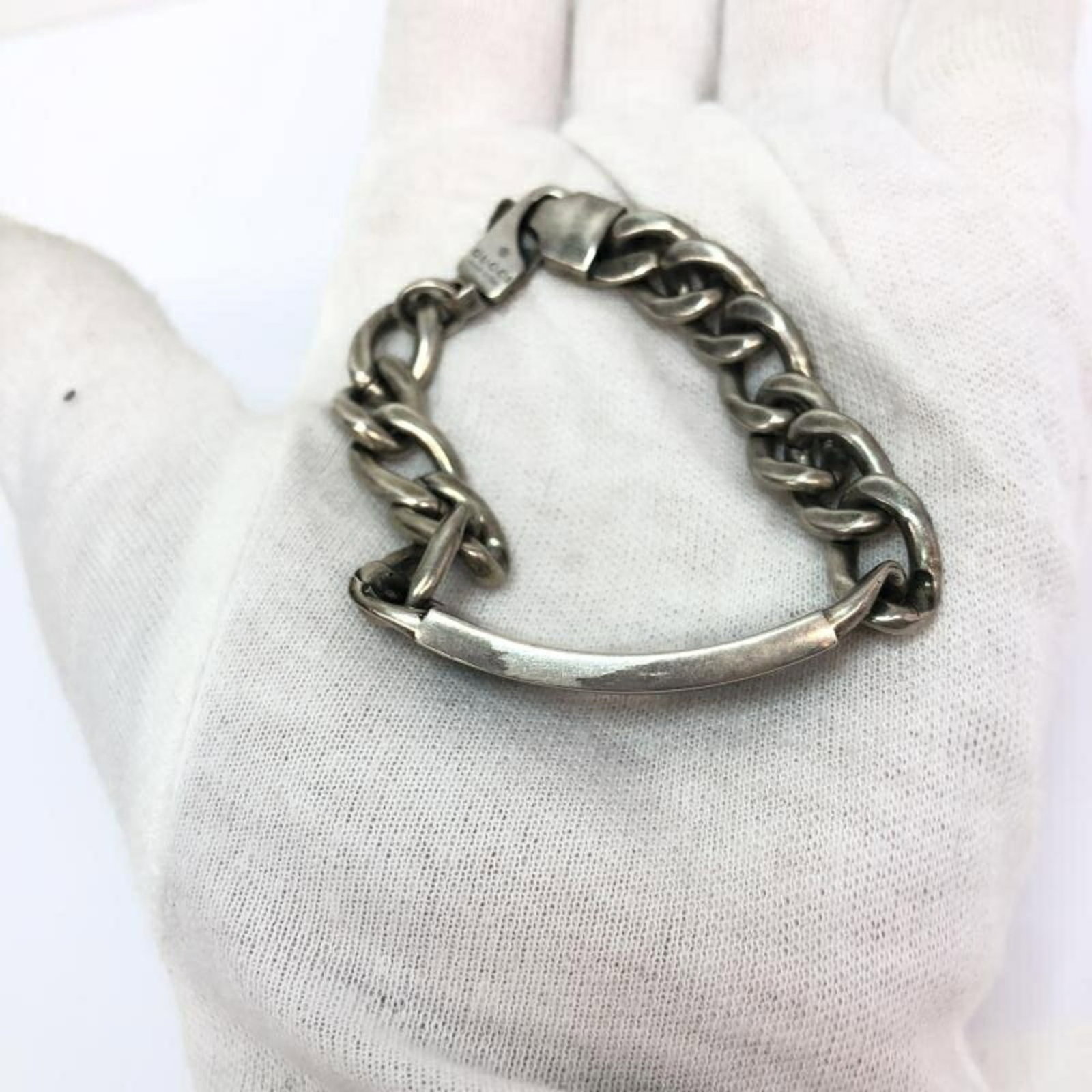 Silver Charm Gucci Bracelet - 3
