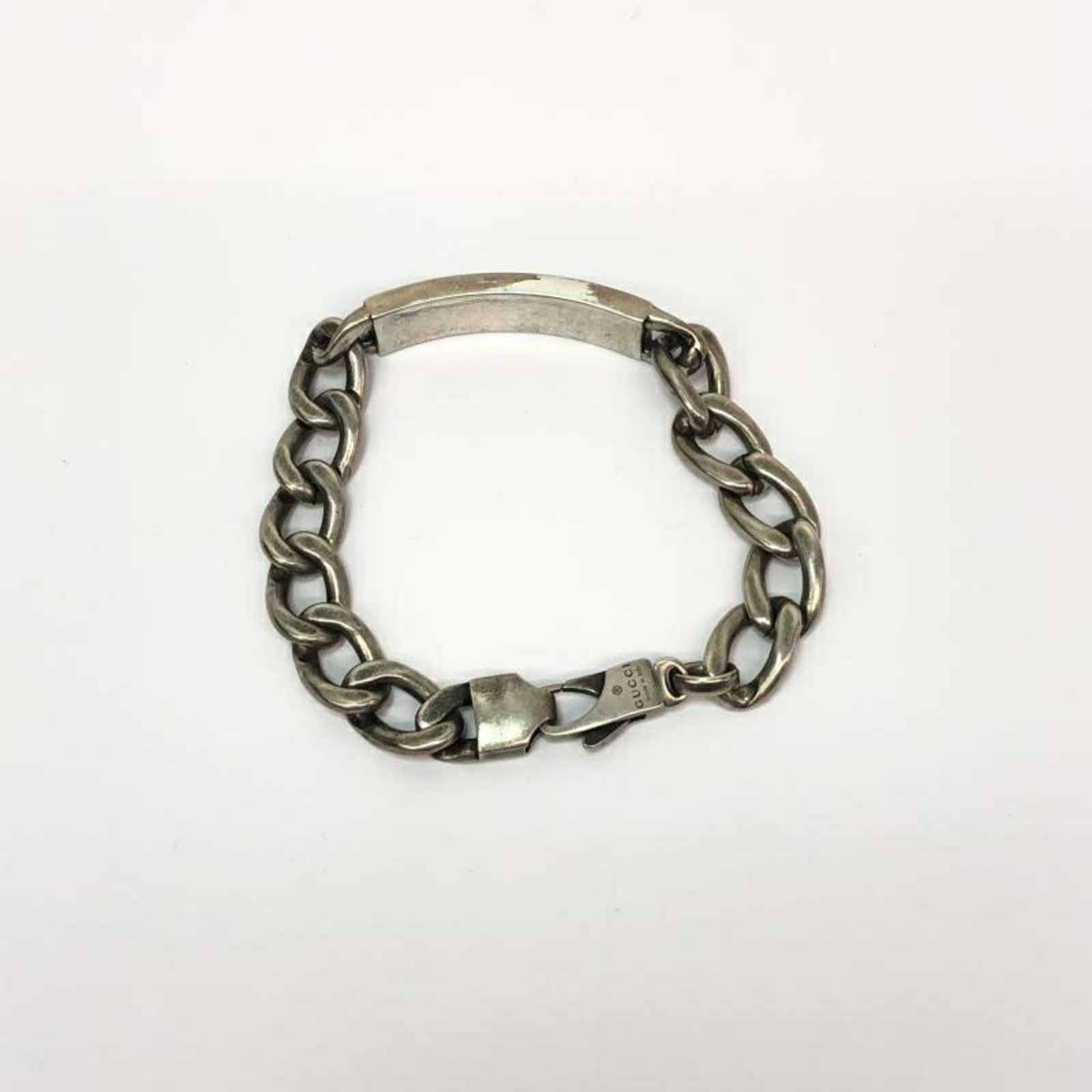 Silver Charm Gucci Bracelet - 7