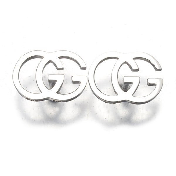 Gucci Earrings Gg Running 18K 750 White Gold: Gucci Earrings Gg Running 18K 750 White Gold 18k white gold stud earrings with the iconic GG Running design, crafted by Gucci. These elegant studs showcase the brand's signature style and are made fro