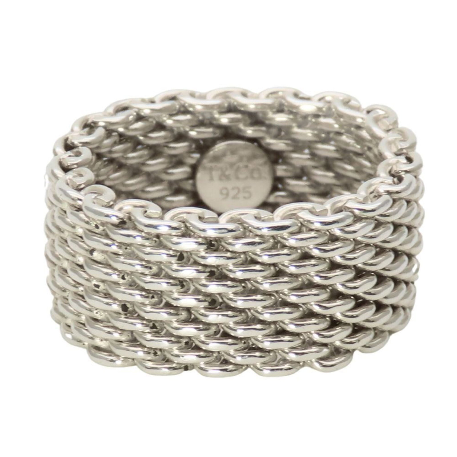 Silver 925 Tiffany Band Ring: Silver 925 Tiffany Band Ring Silver 925 Tiffany Band Ring. This silver band ring features a 10mm width and weighs 8.3g, making it a substantial accessory for everyday wear. Crafted from high-quality