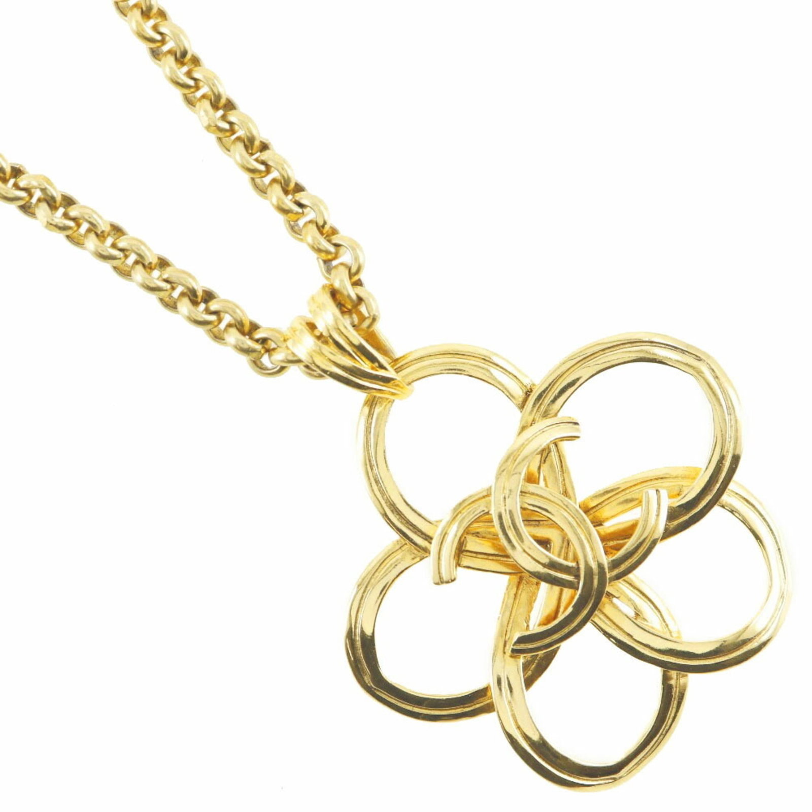 Vintage Turnlock Necklace Gold Plated Made France 96P Women's By Coco Chanel: Vintage Turnlock Necklace Gold Plated Made France 96P Women's By Coco Chanel The 96P Vintage Turnlock Necklace by Coco Chanel is a stunning gold-plated piece made in France. This iconic necklace featu