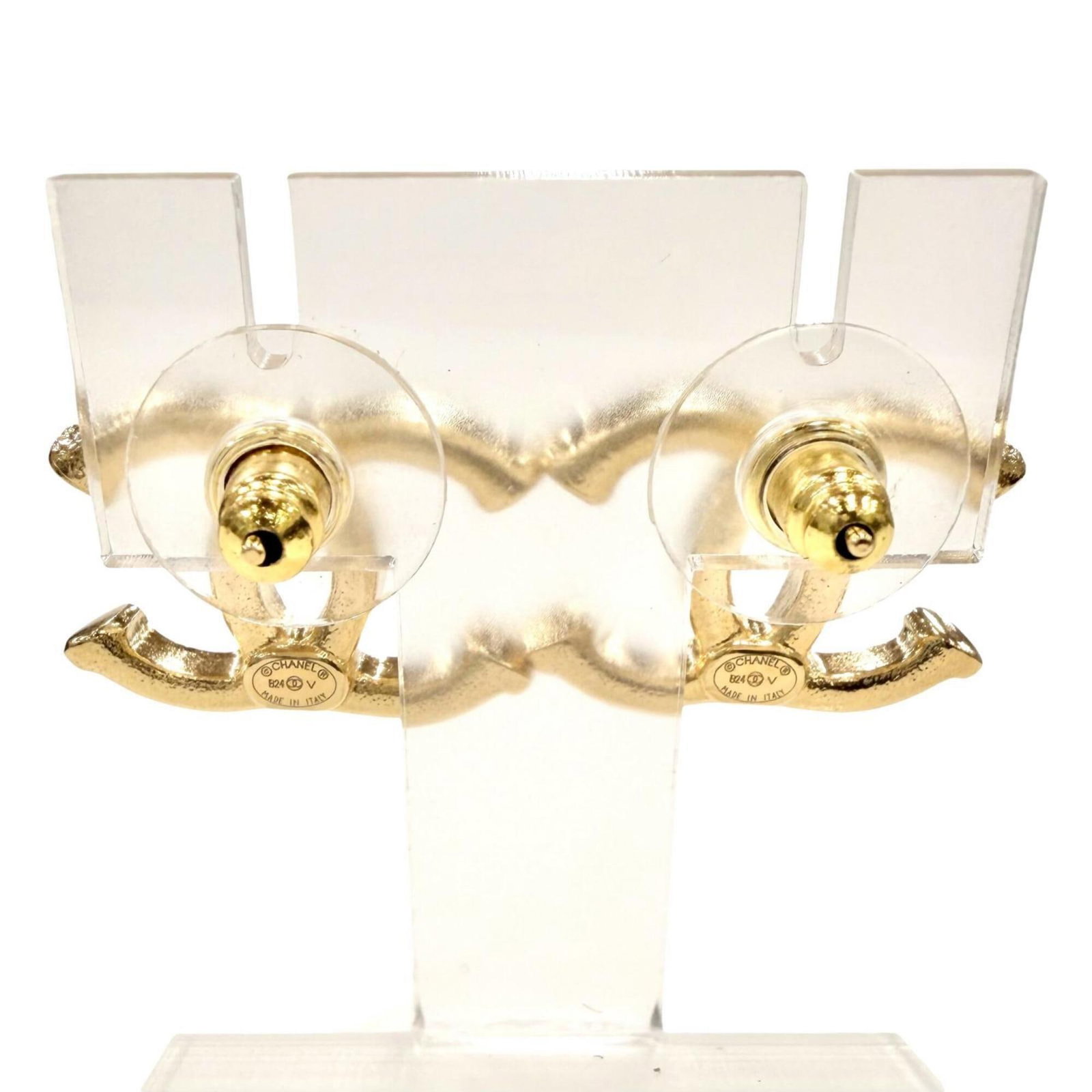 Chanel Stud Earrings - 4