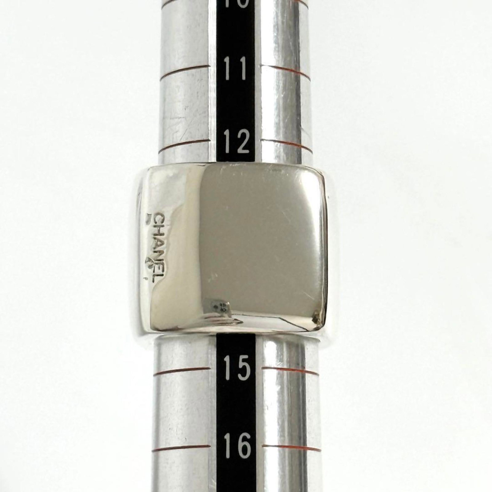 Chanel silver band ring 925 - 7