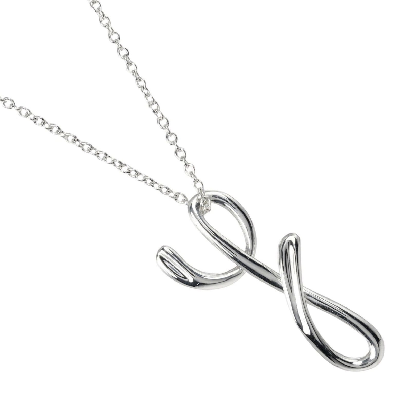 Tiffany & Co. Letter Y Necklace Initial Y Silver 925 Approx. 0.8 Oz (2.35 G) (1 of 7)