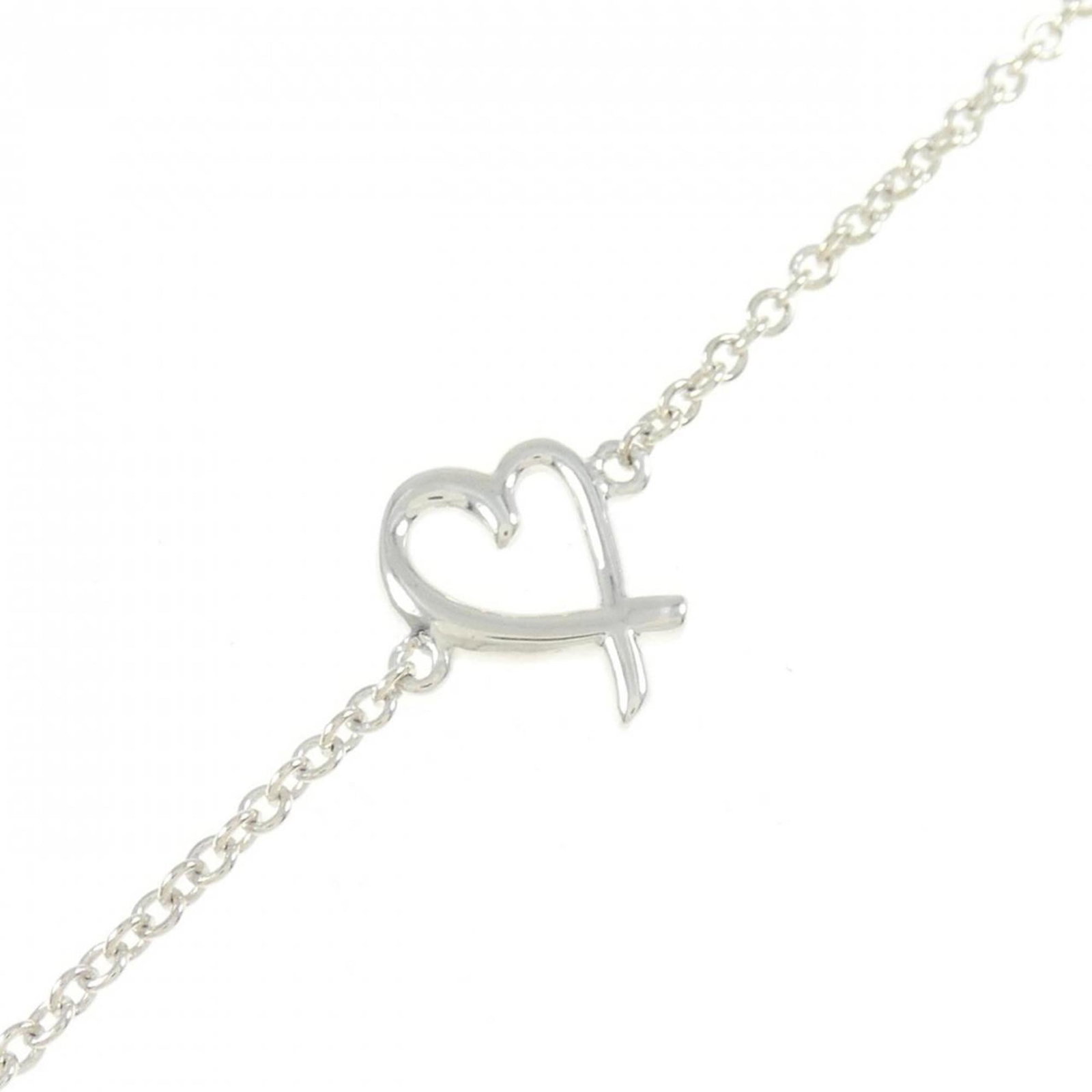 Charm Bracelet of Tiffany: Charm Bracelet of Tiffany Silver Tiffany charm bracelet with model number 60148084, featuring the iconic Loving Heart design. Weighing in at 1.2g, this delicate piece is packaged in its original box