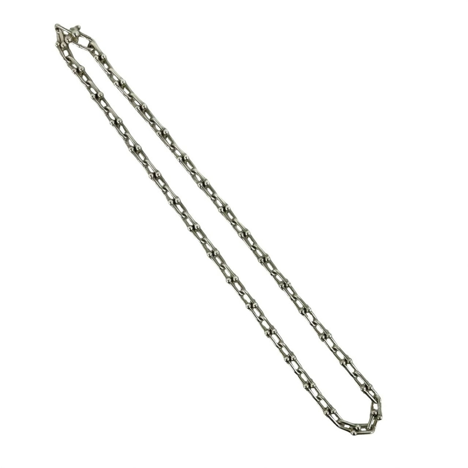 Tiffany&Co. Tiffany Hardwear Small Link Necklace Sterling Silver 925 Accessory Item No. 66144 (1 of 4)