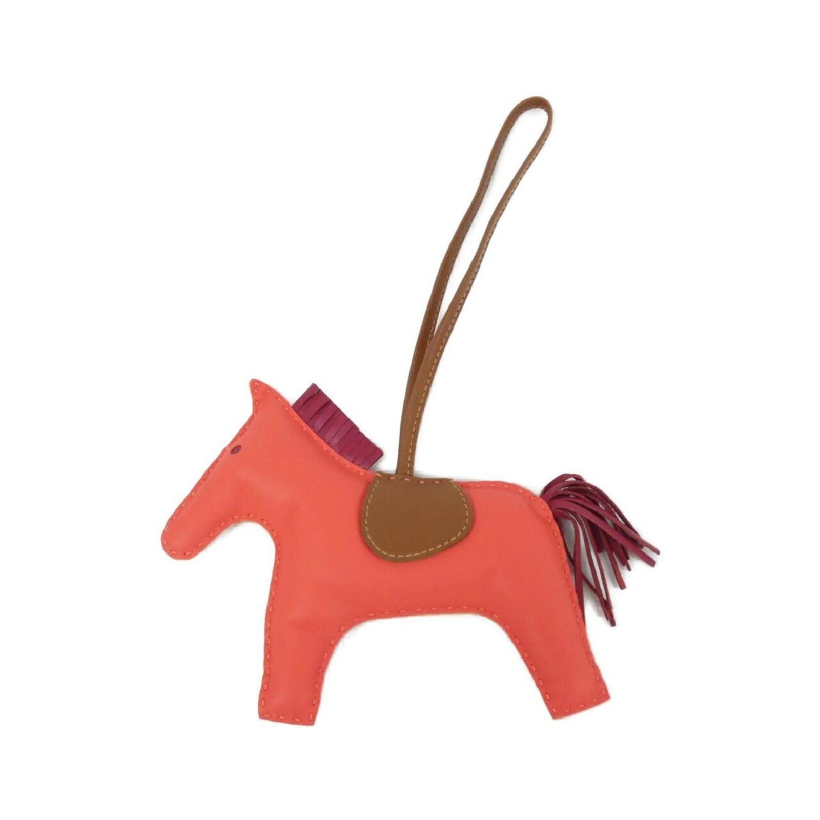 Hermes agneau handbag charm Milo (1 of 4)