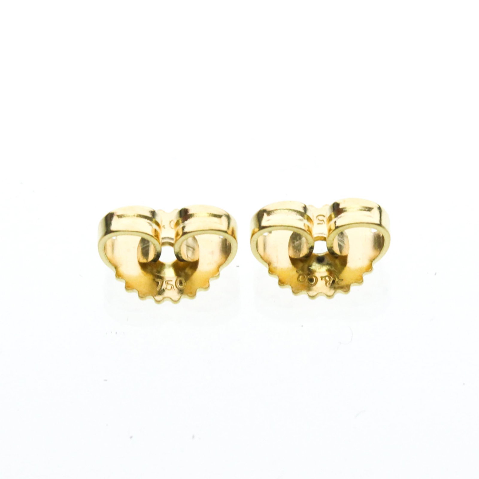 Stud earrings yellow gold 18k - 3