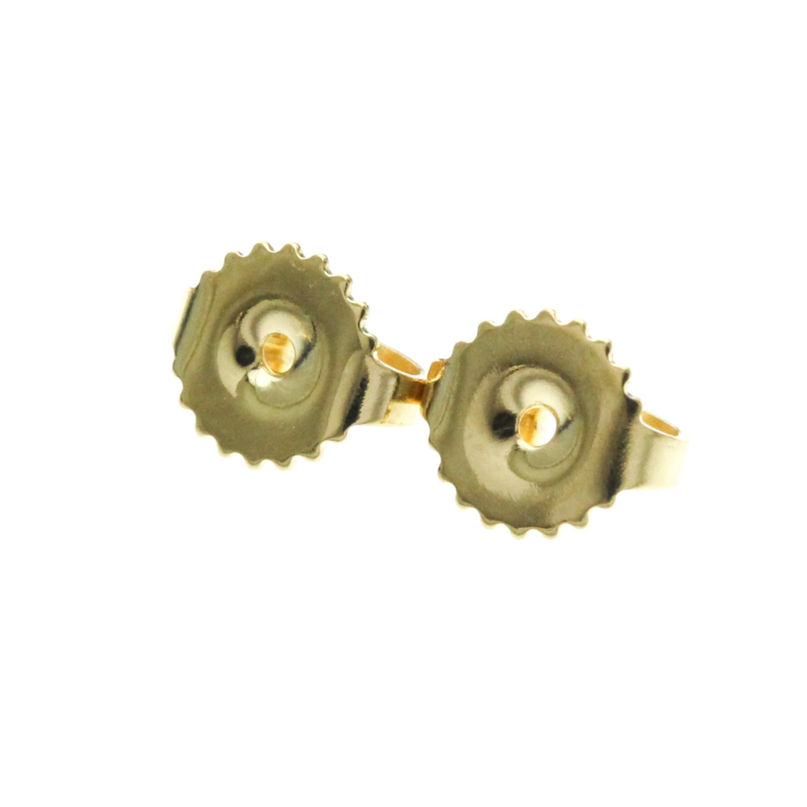 Stud earrings yellow gold 18k - 5