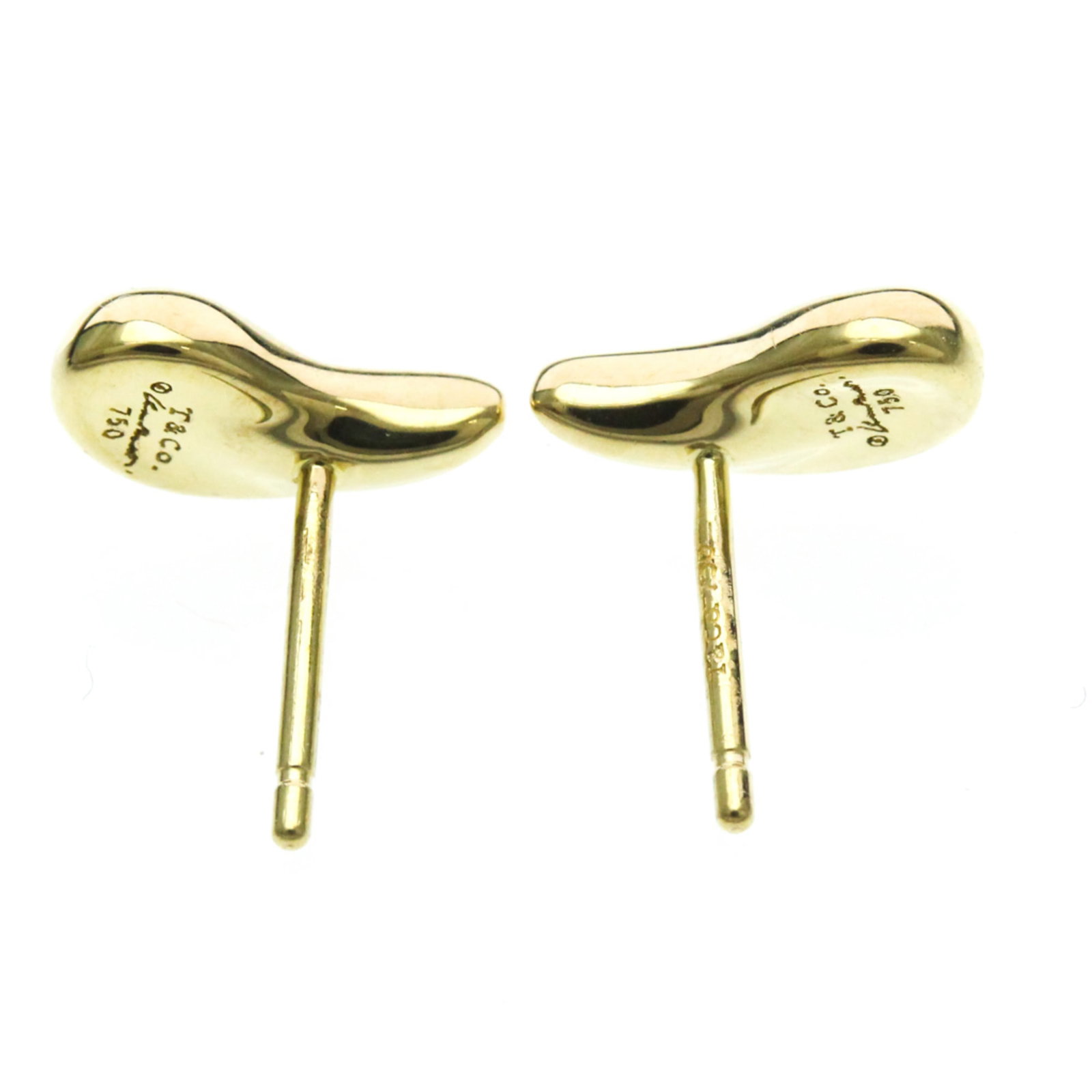 Stud earrings yellow gold 18k - 6