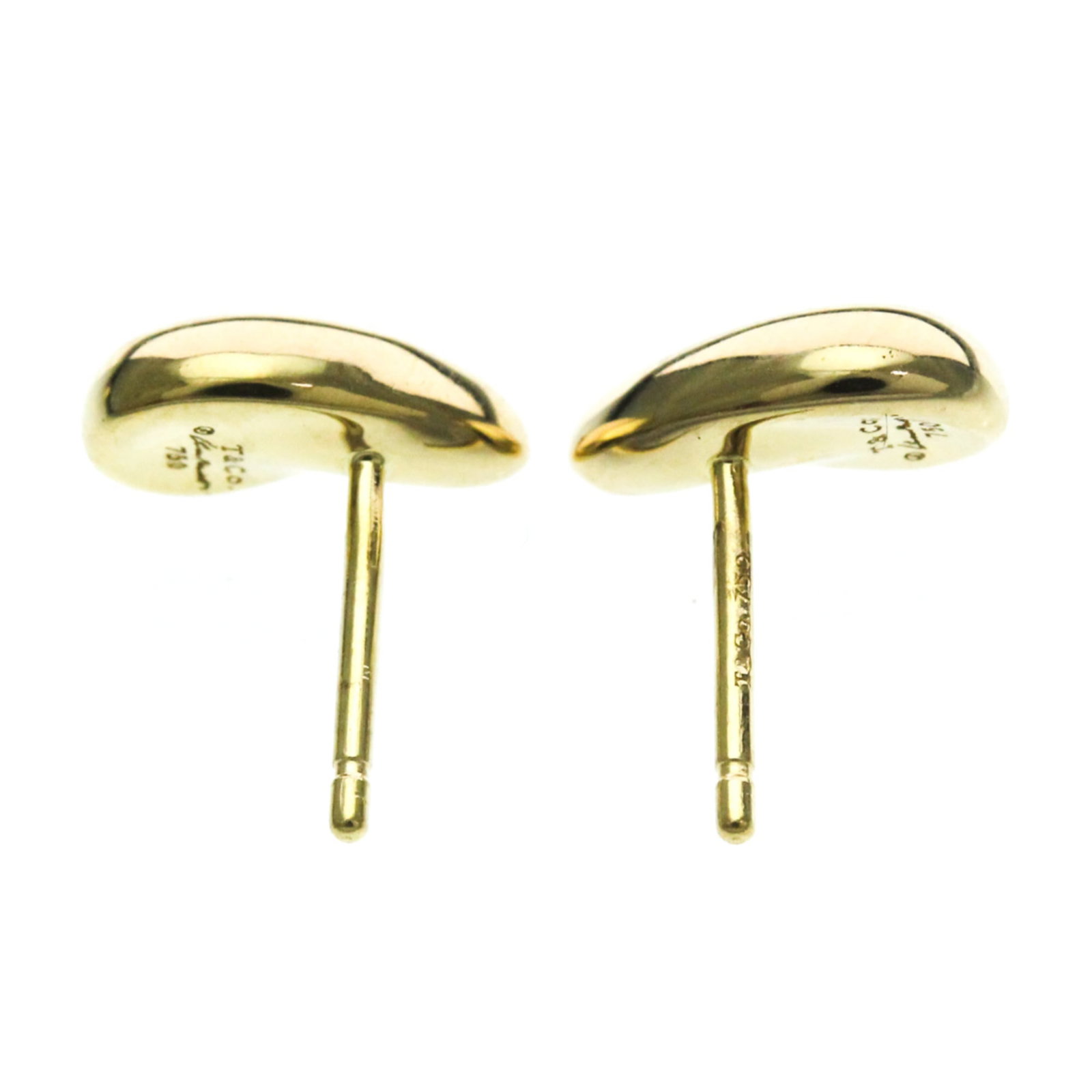 Stud earrings yellow gold 18k - 7
