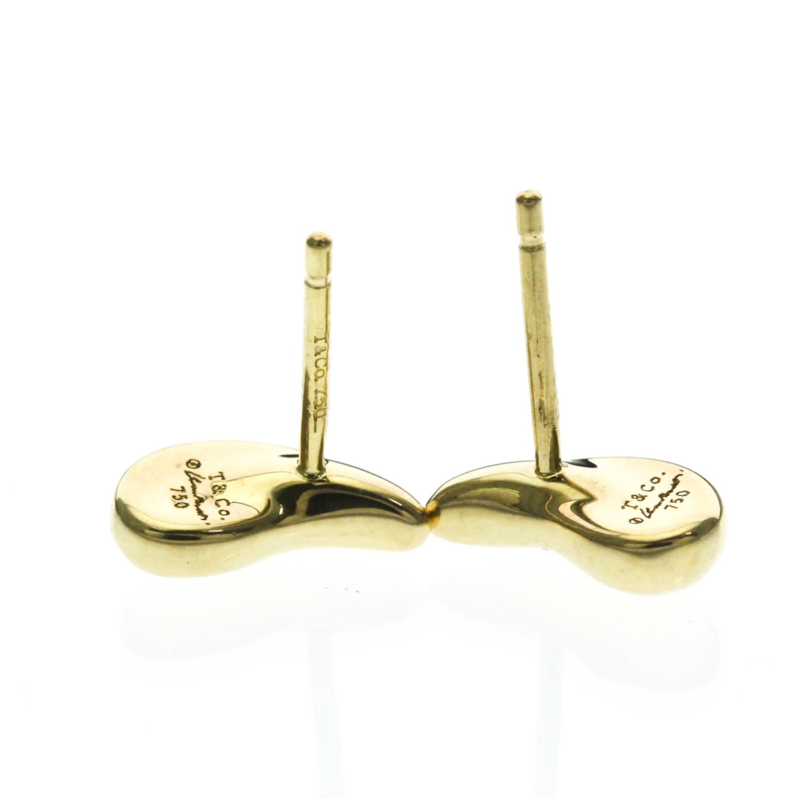 Stud earrings yellow gold 18k - 9