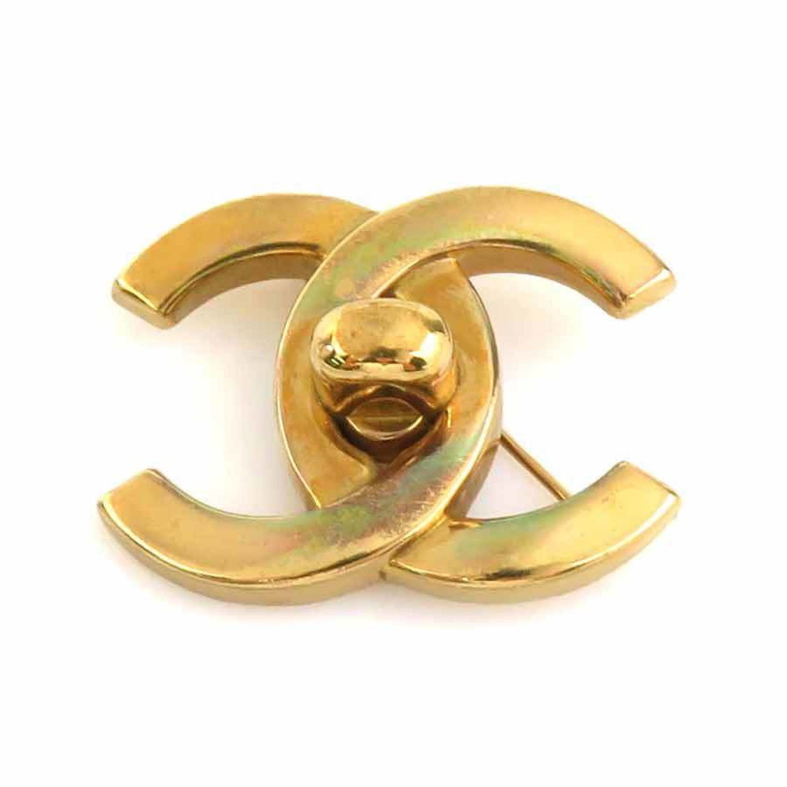 Metal Chanel Brooch (1 of 5)
