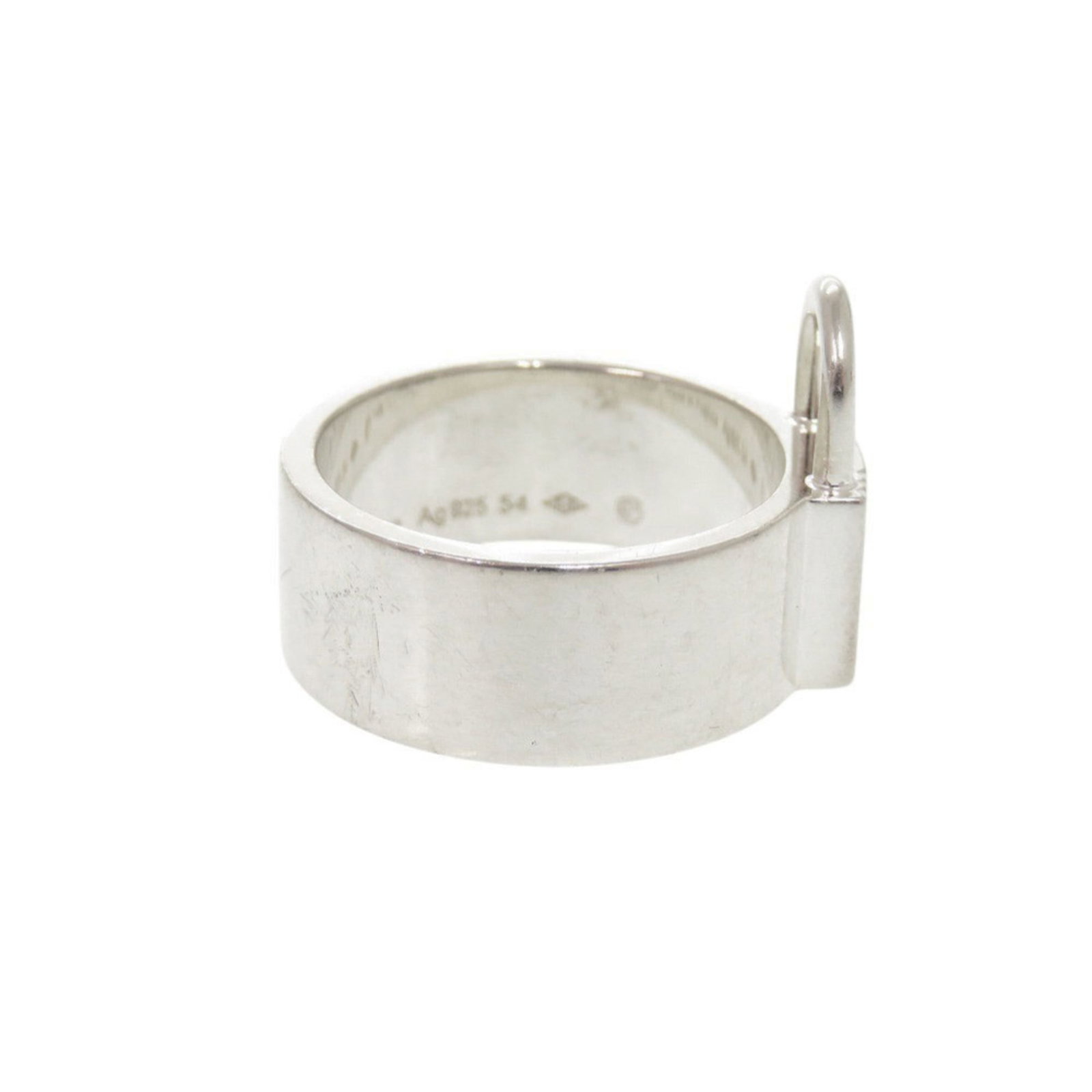Silver Ring Band Hermes 925 - 3