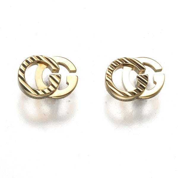 Gucci Earrings Gg Running 18K 750 Yellow Gold: Gucci Earrings Gg Running 18K 750 Yellow Gold 18k yellow gold GG Running earrings shine with understated elegance, featuring a sleek stud design. The delicate 5.0 x 7.0mm size and smooth 750 purity me